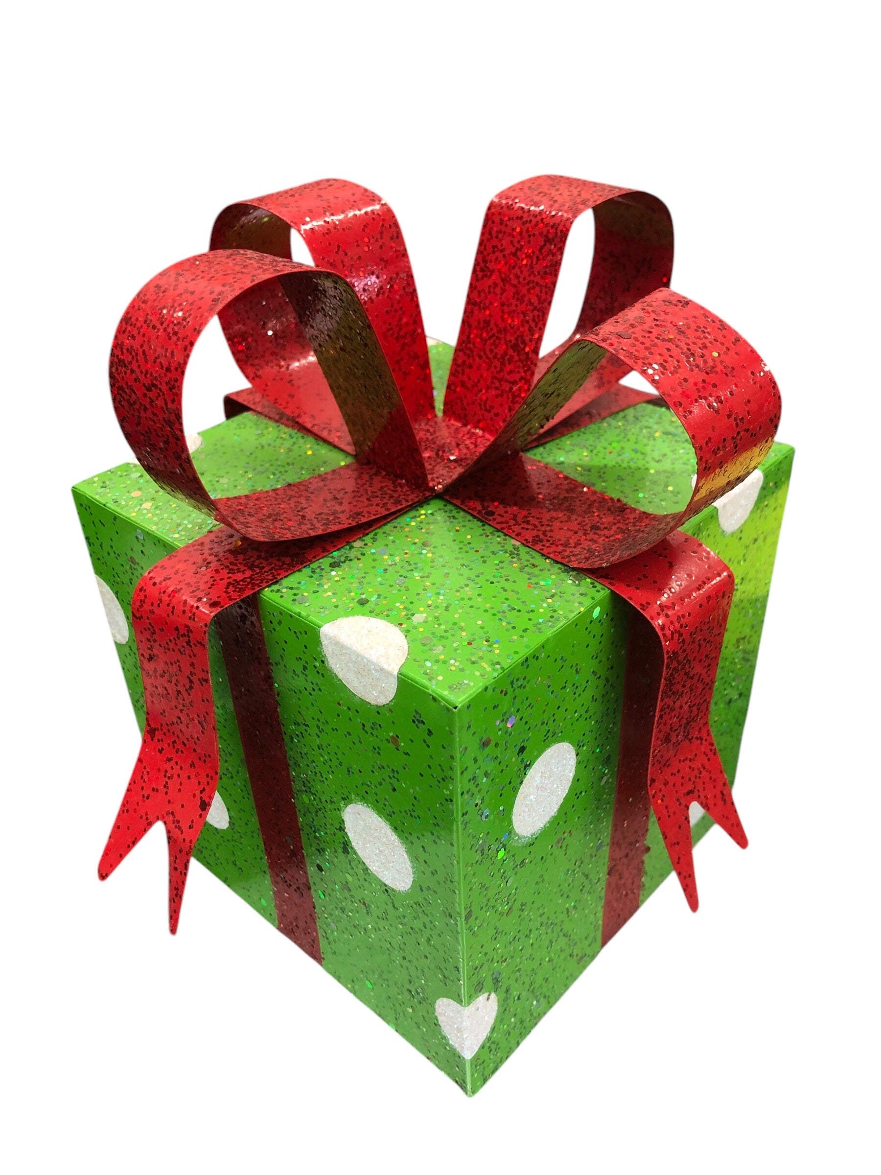 Whimsical Green Present