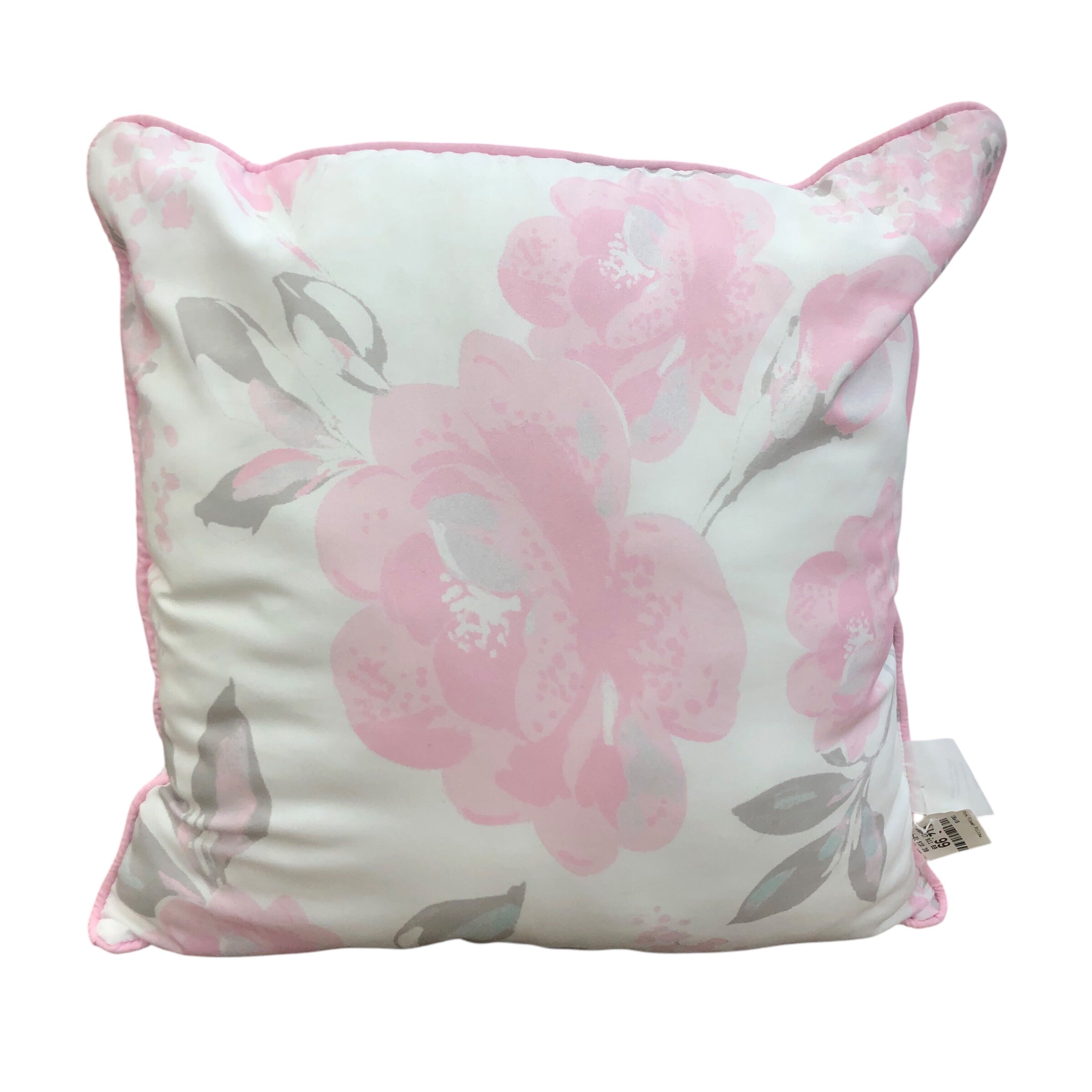 Pink Flower Pillow