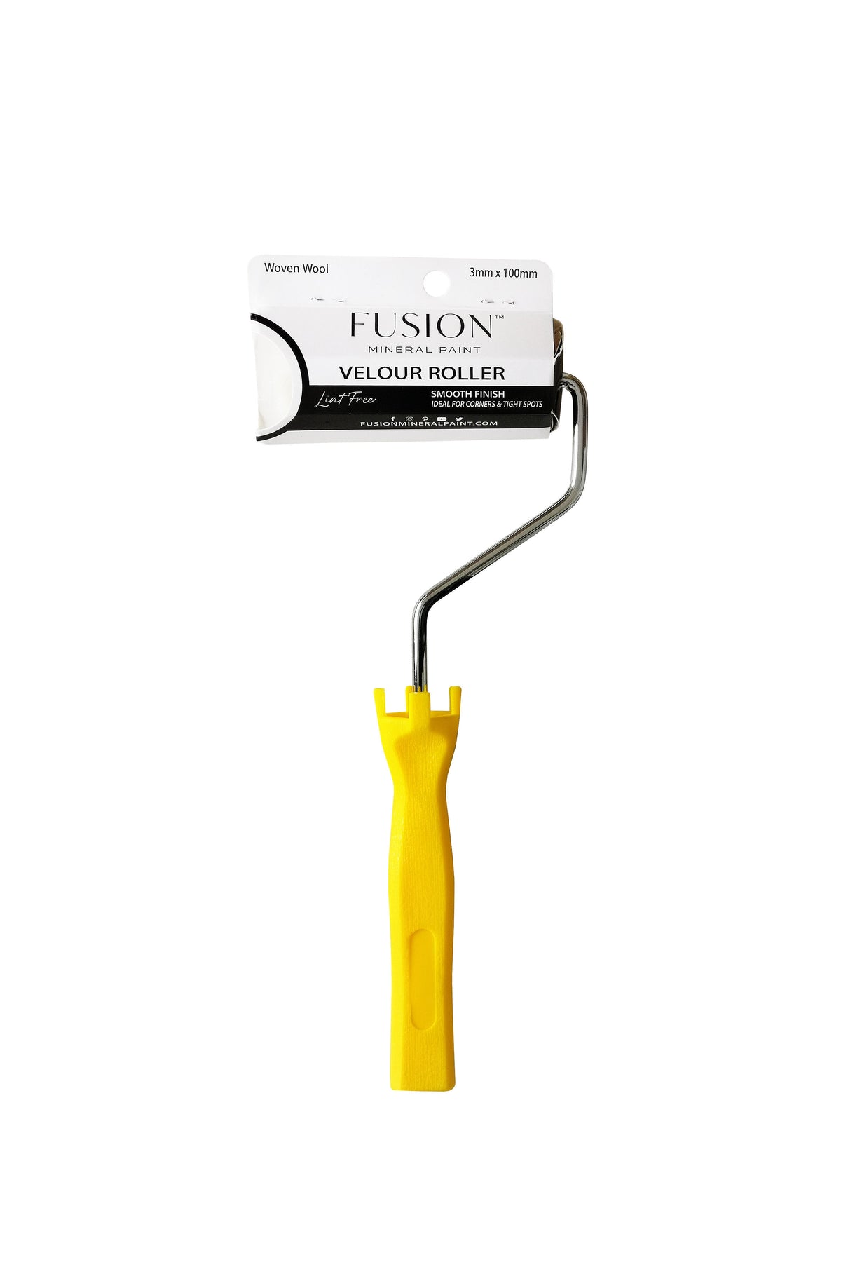 Velour Roller with handle