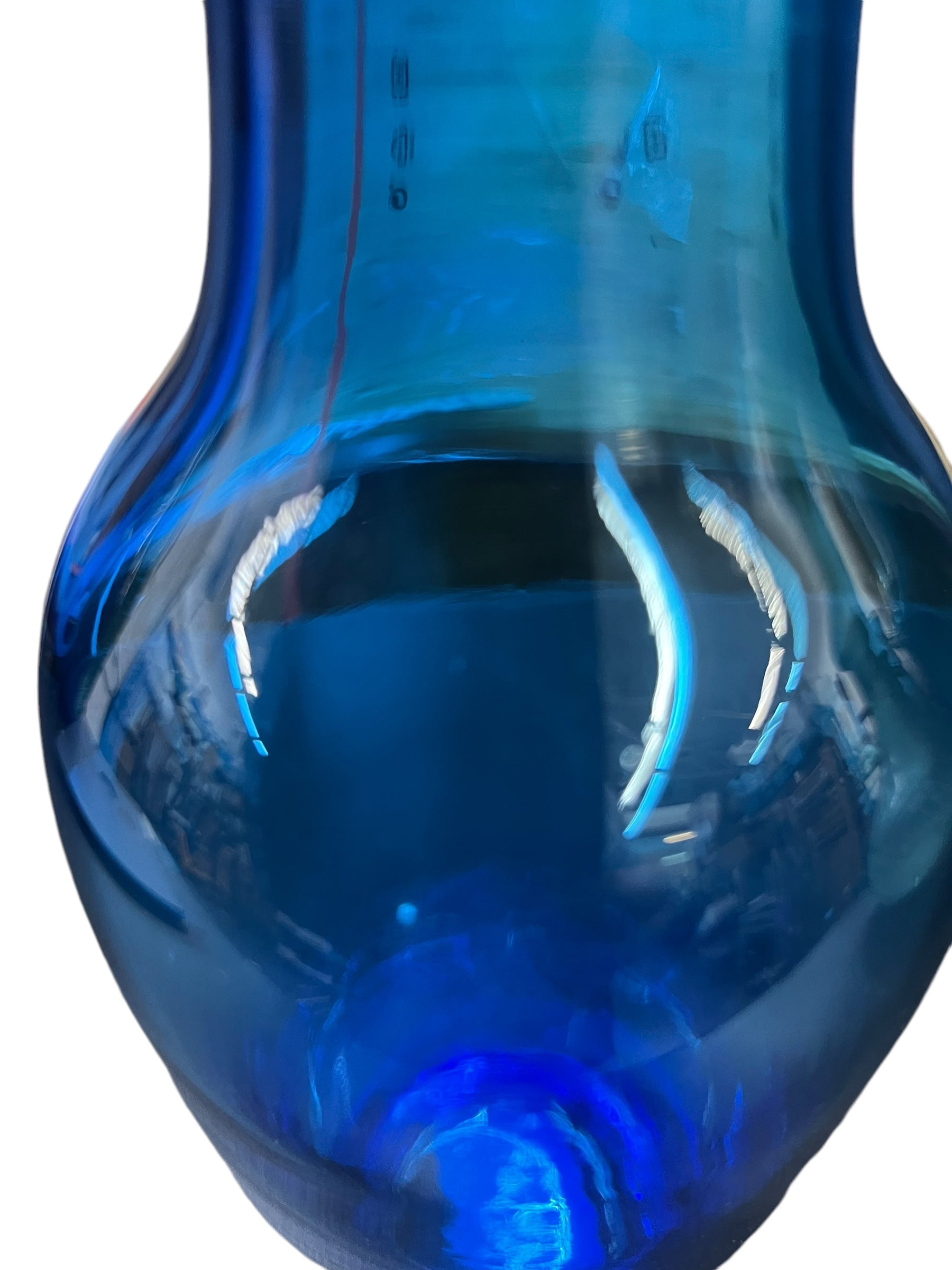 Blue Neck Bud Vase