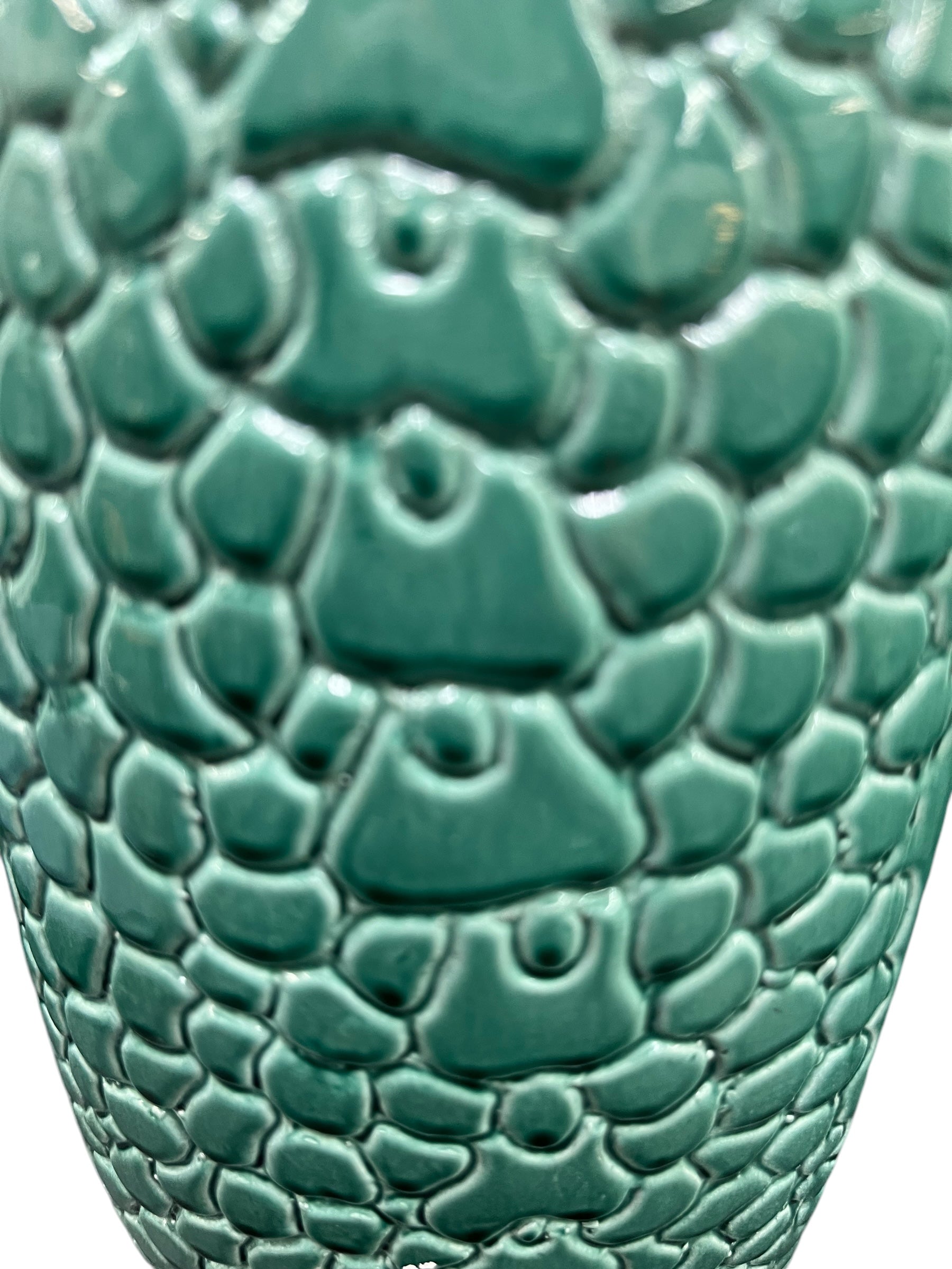 Snakeskin Green Vase