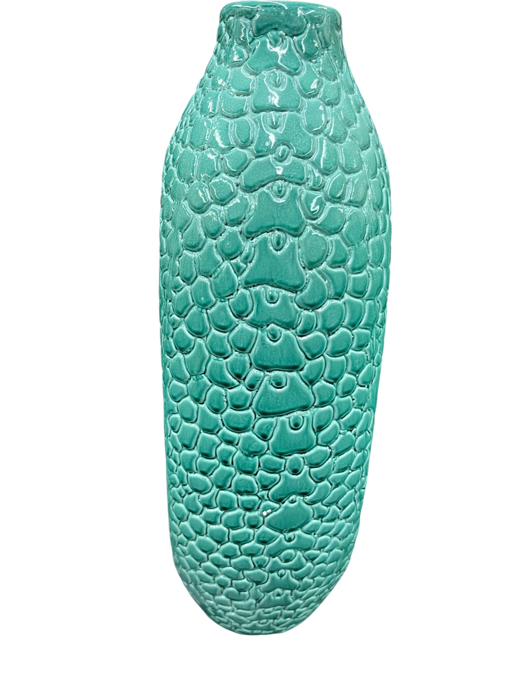 Snakeskin Green Vase