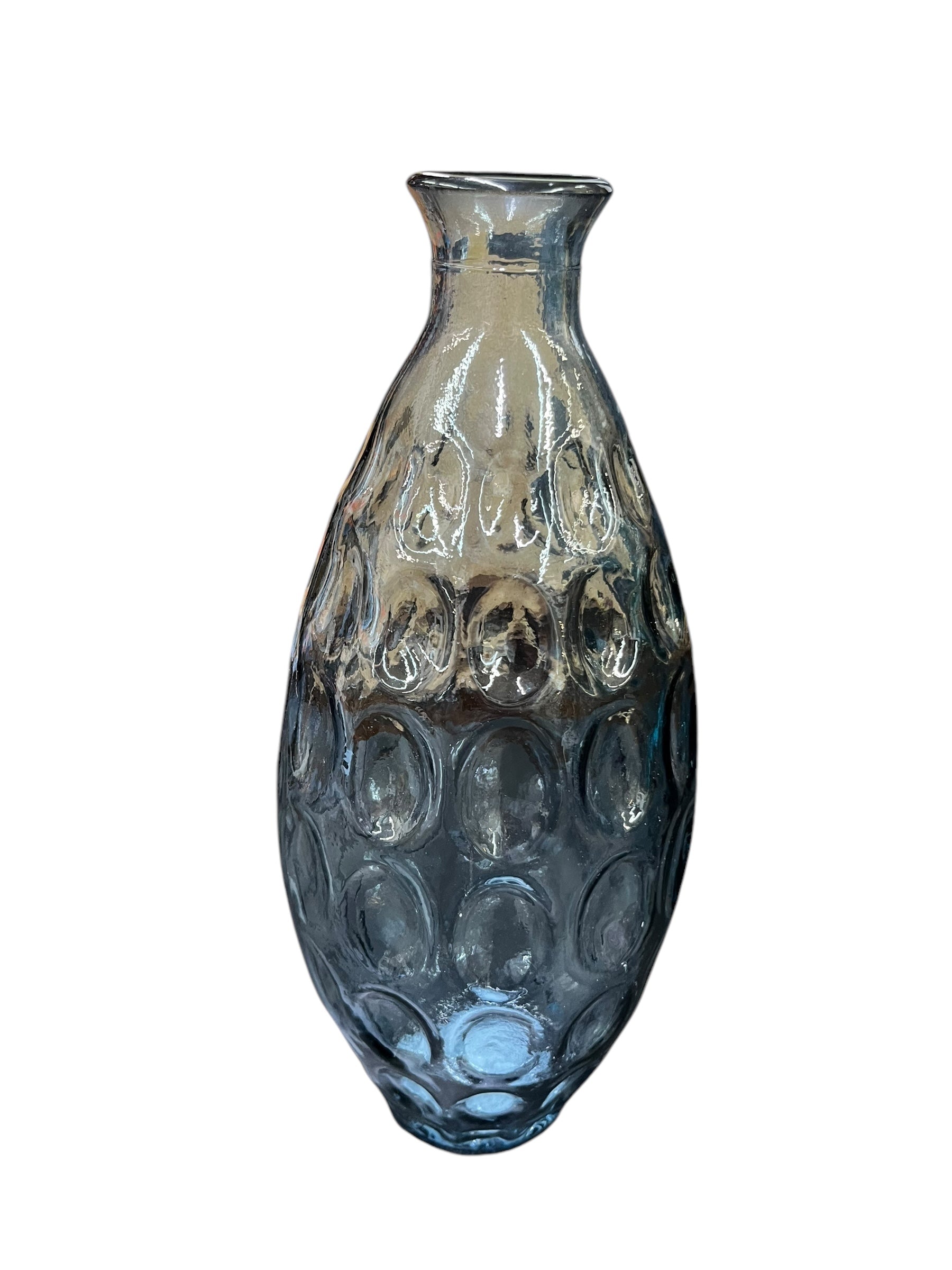 Clear Blue Vase