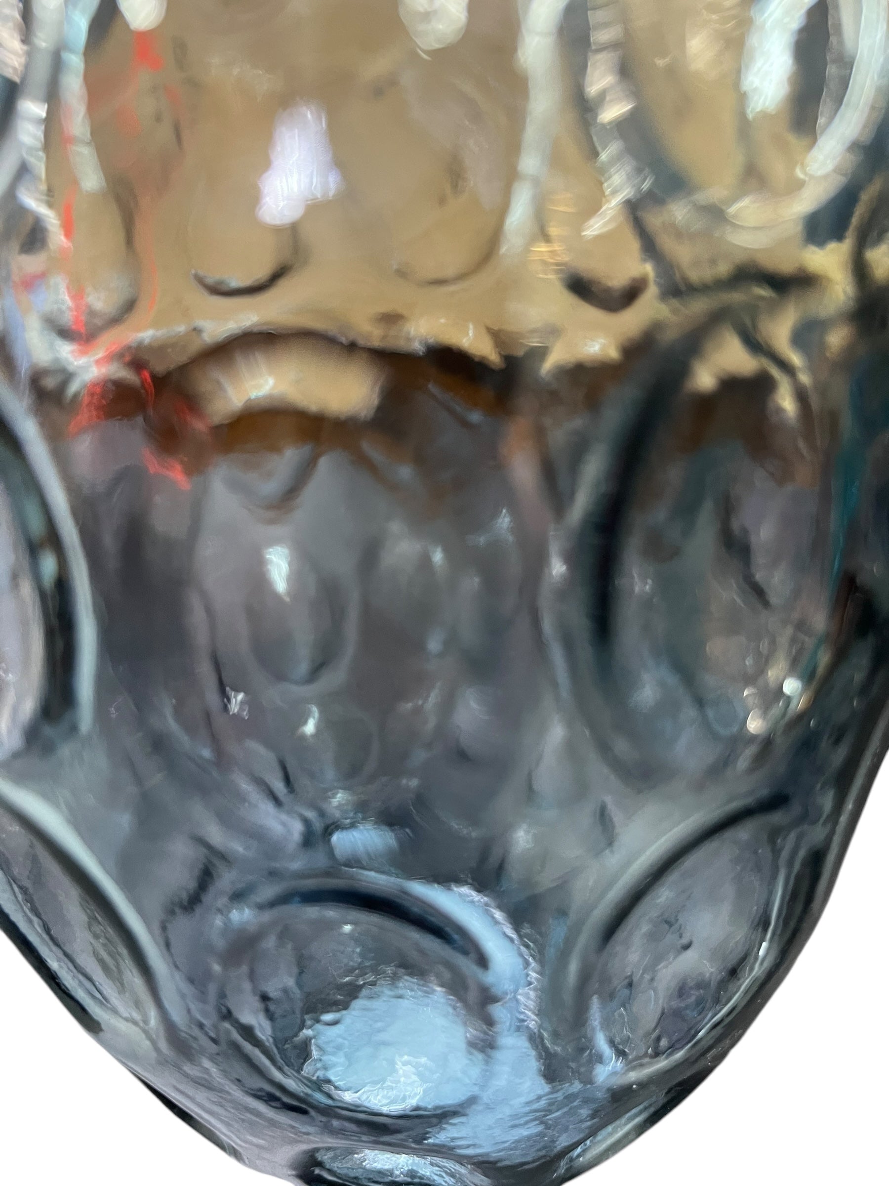 Clear Blue Vase