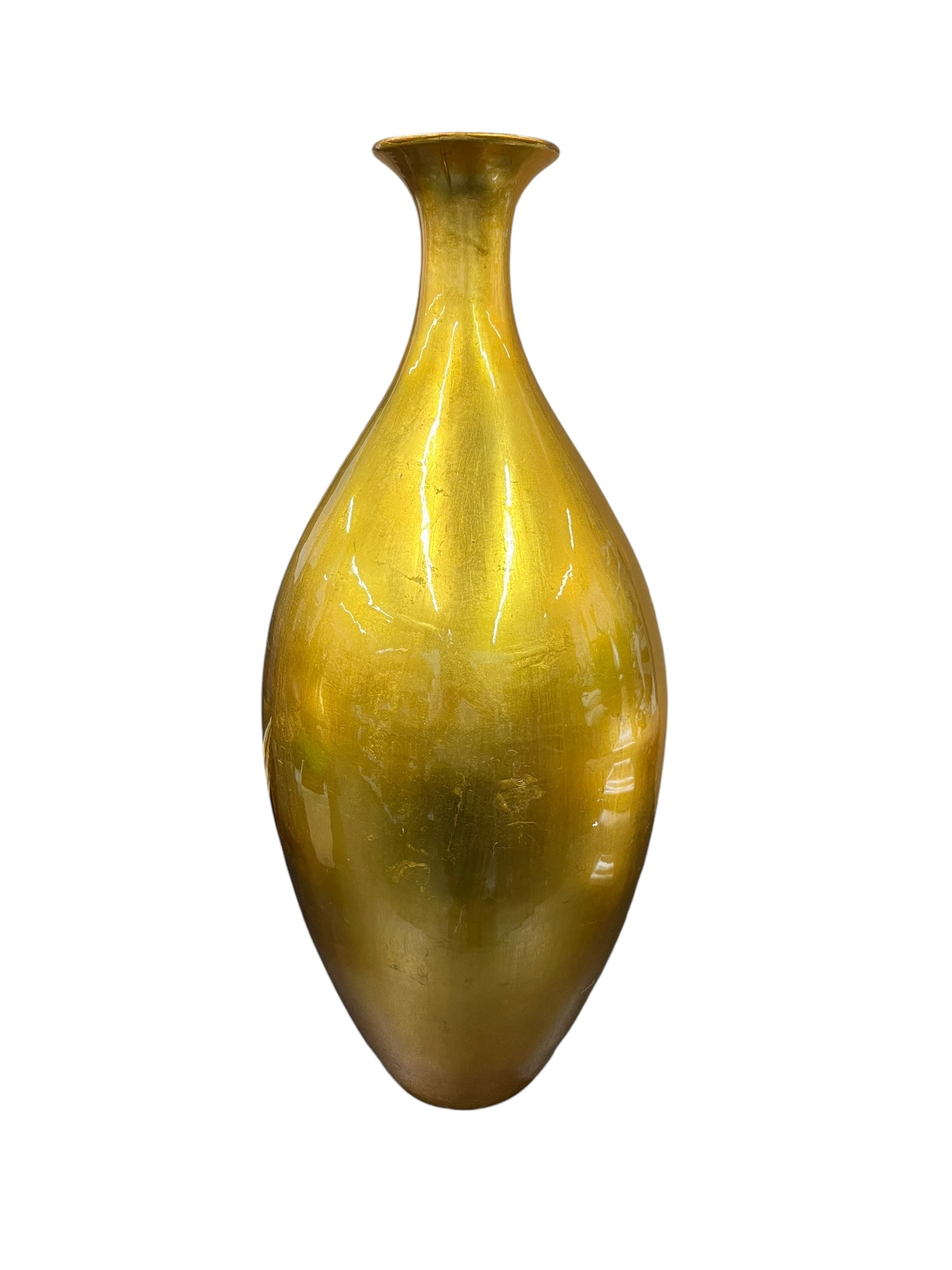 Tall/Fat Gold Vase