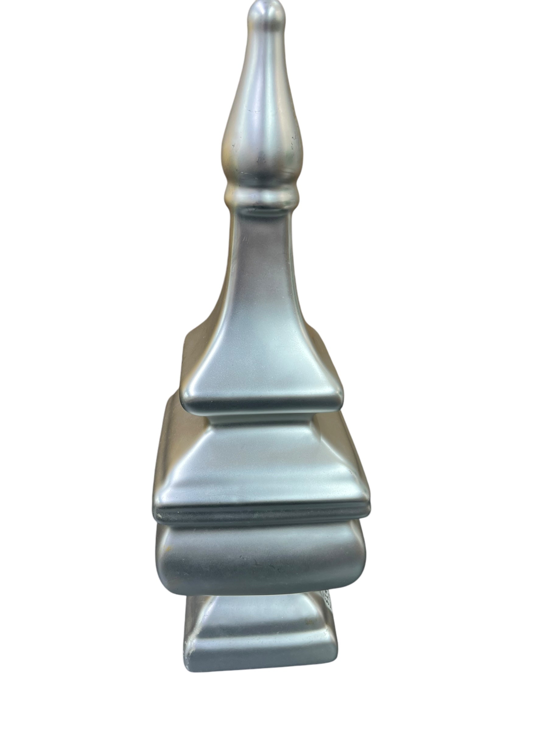 Silver Finial Decor