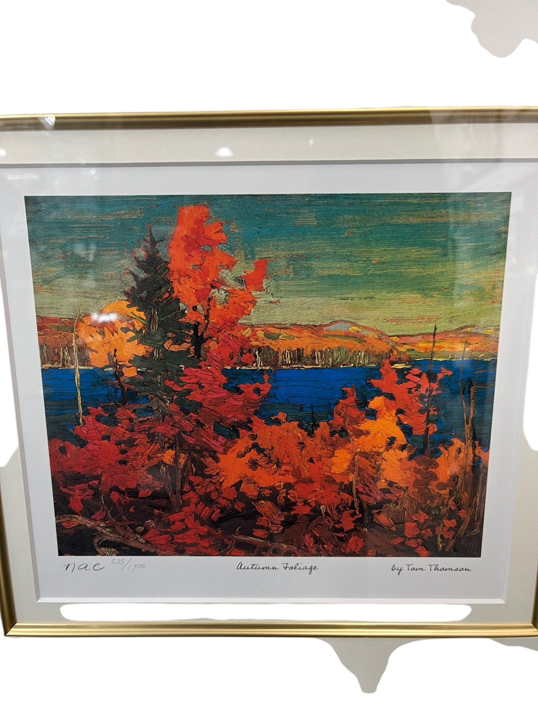 Tom Thomson triple picture art