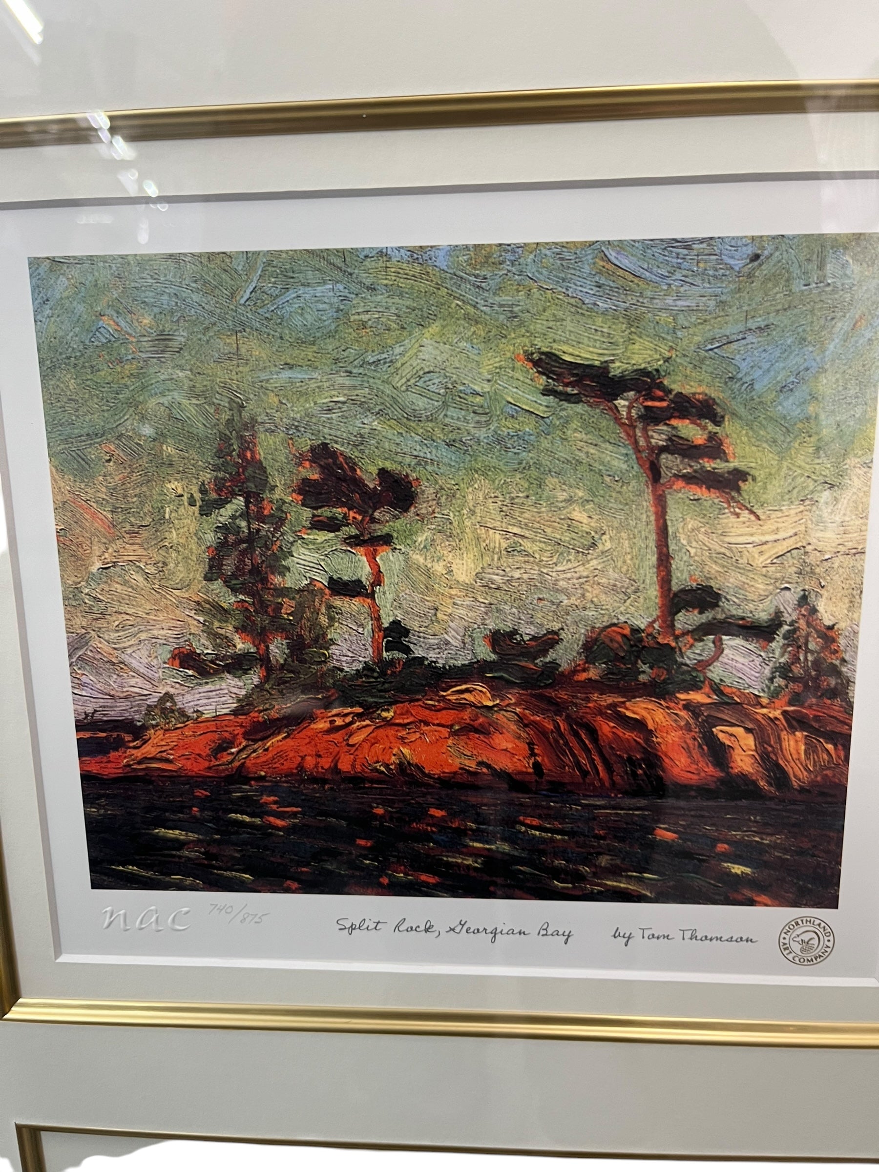 Tom Thomson triple picture art