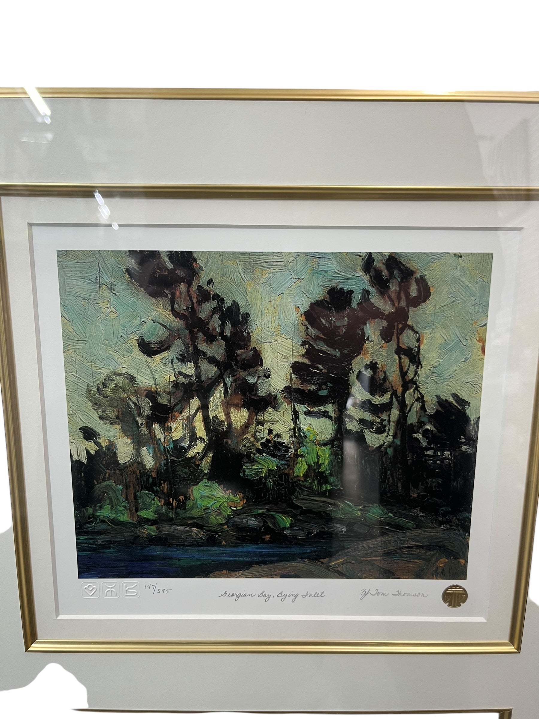 Tom Thomson triple picture art