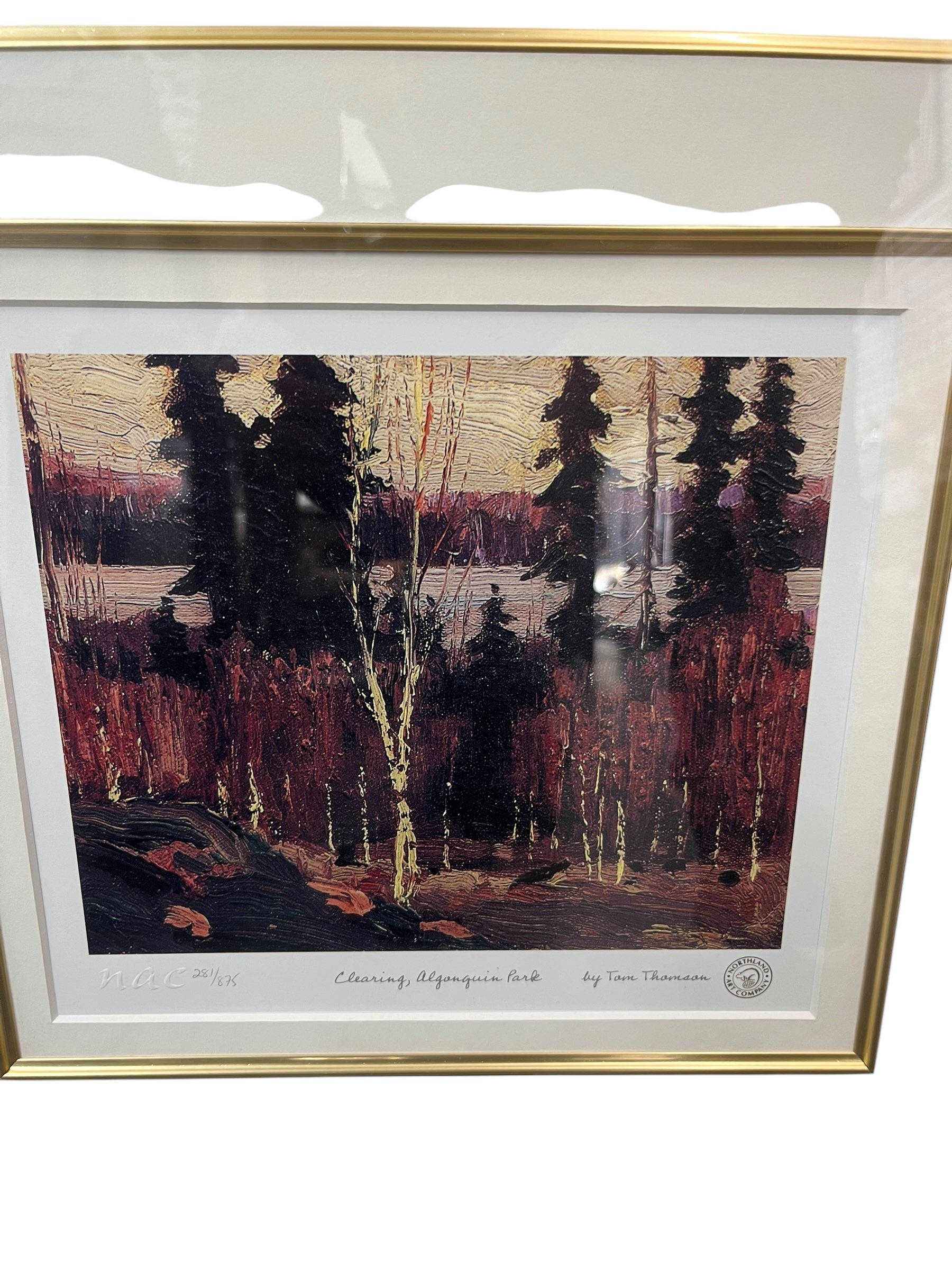 Tom Thomson triple picture art