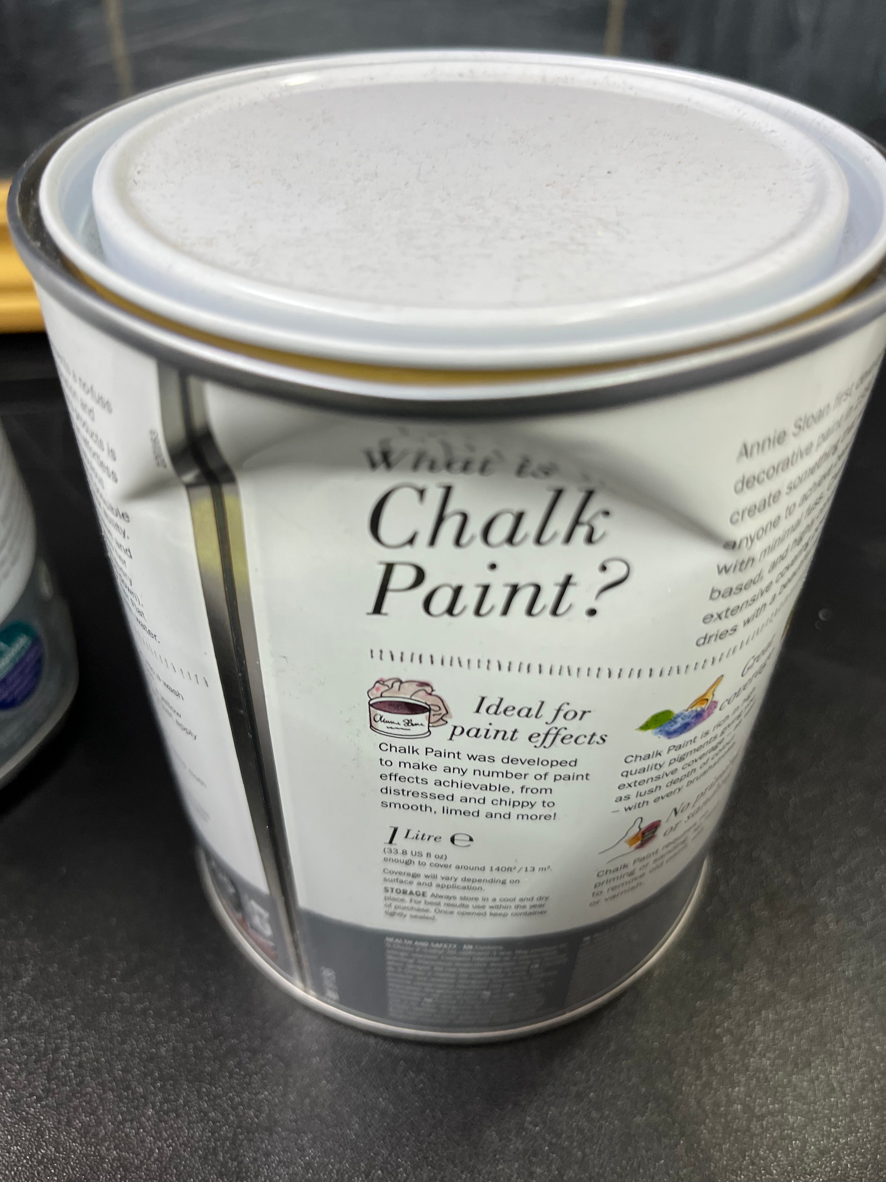 1L Paris Grey Annie Sloan Dented Tins