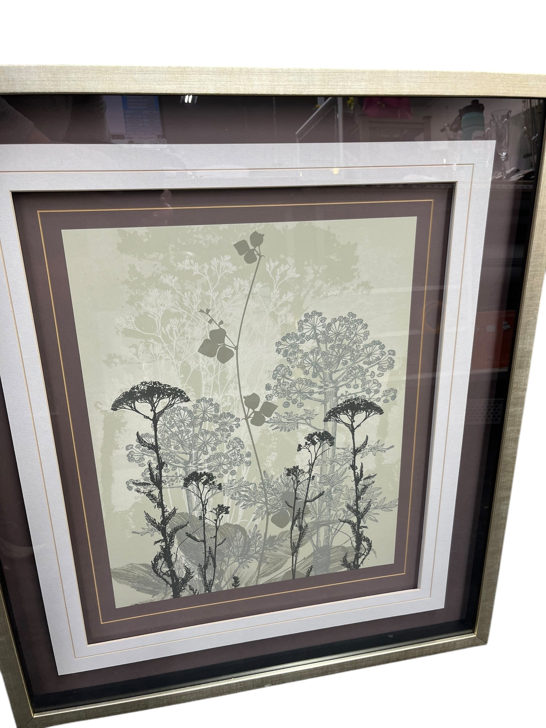 Framed Wild flowers Picture