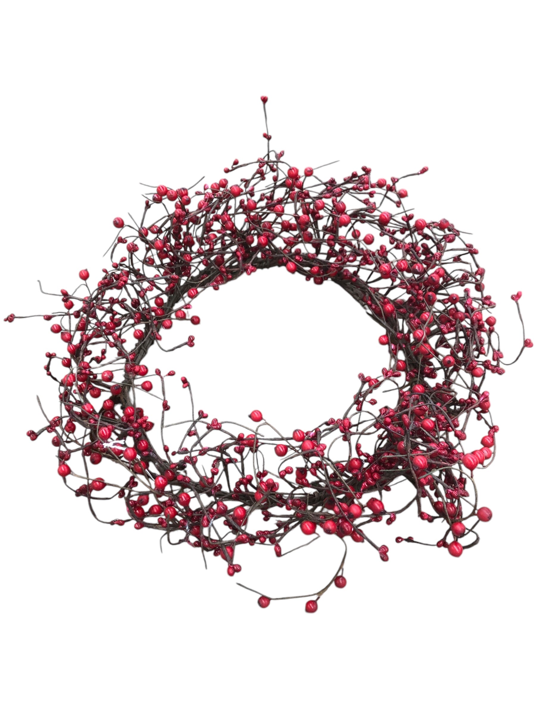 Berry round decorative wreath