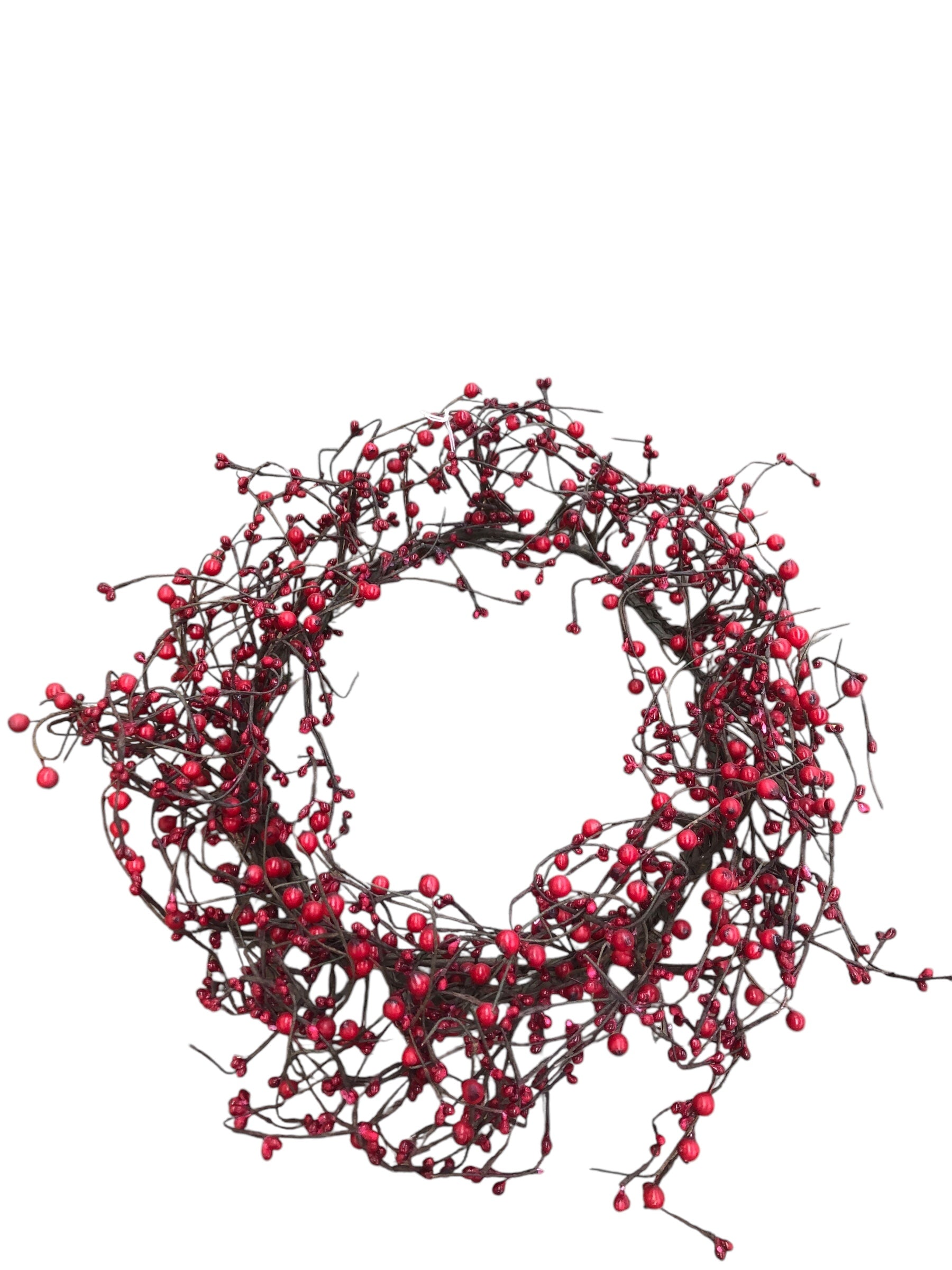 Berry round decorative wreath