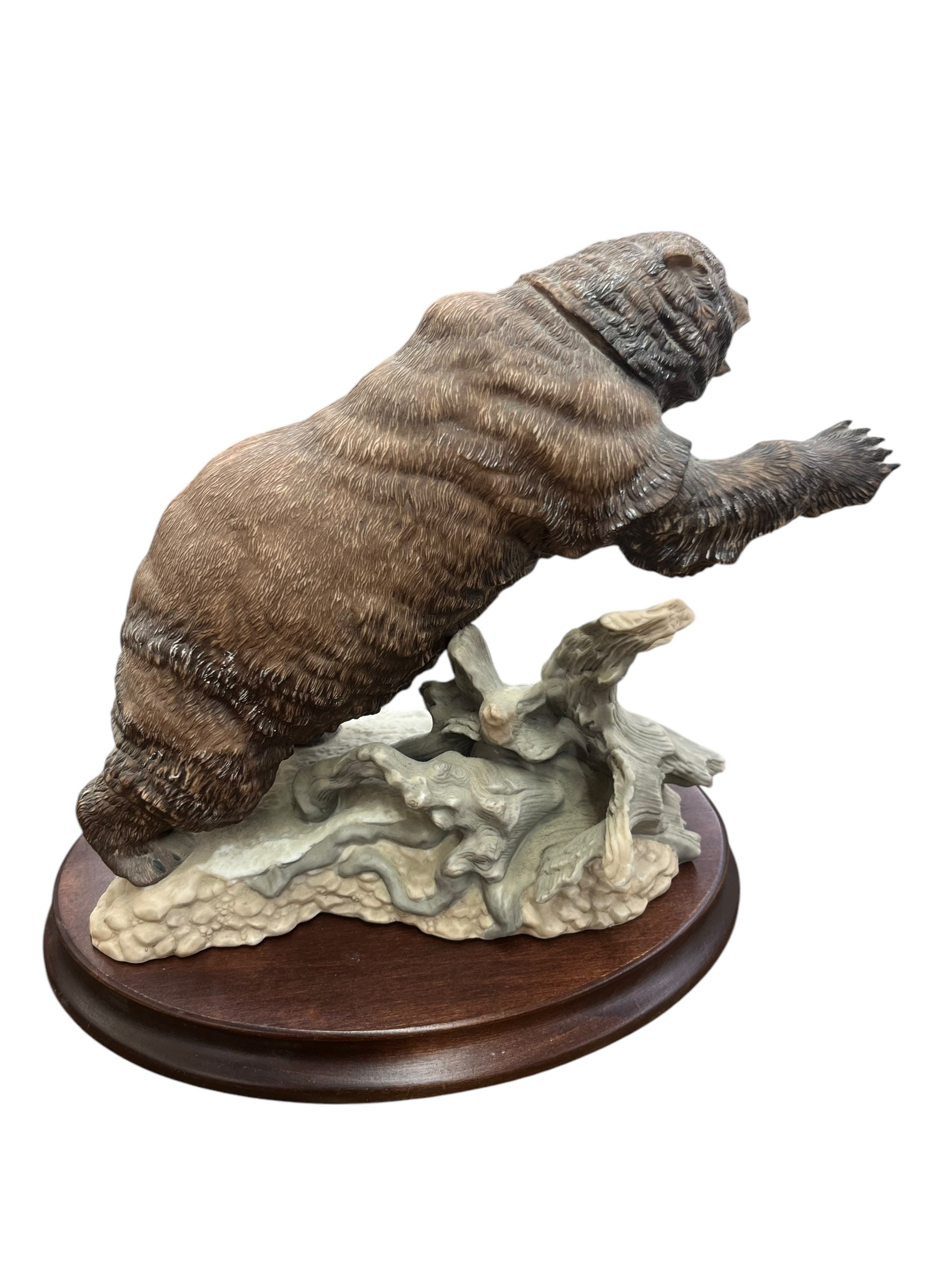 Franklin Mint Grizzly Bear