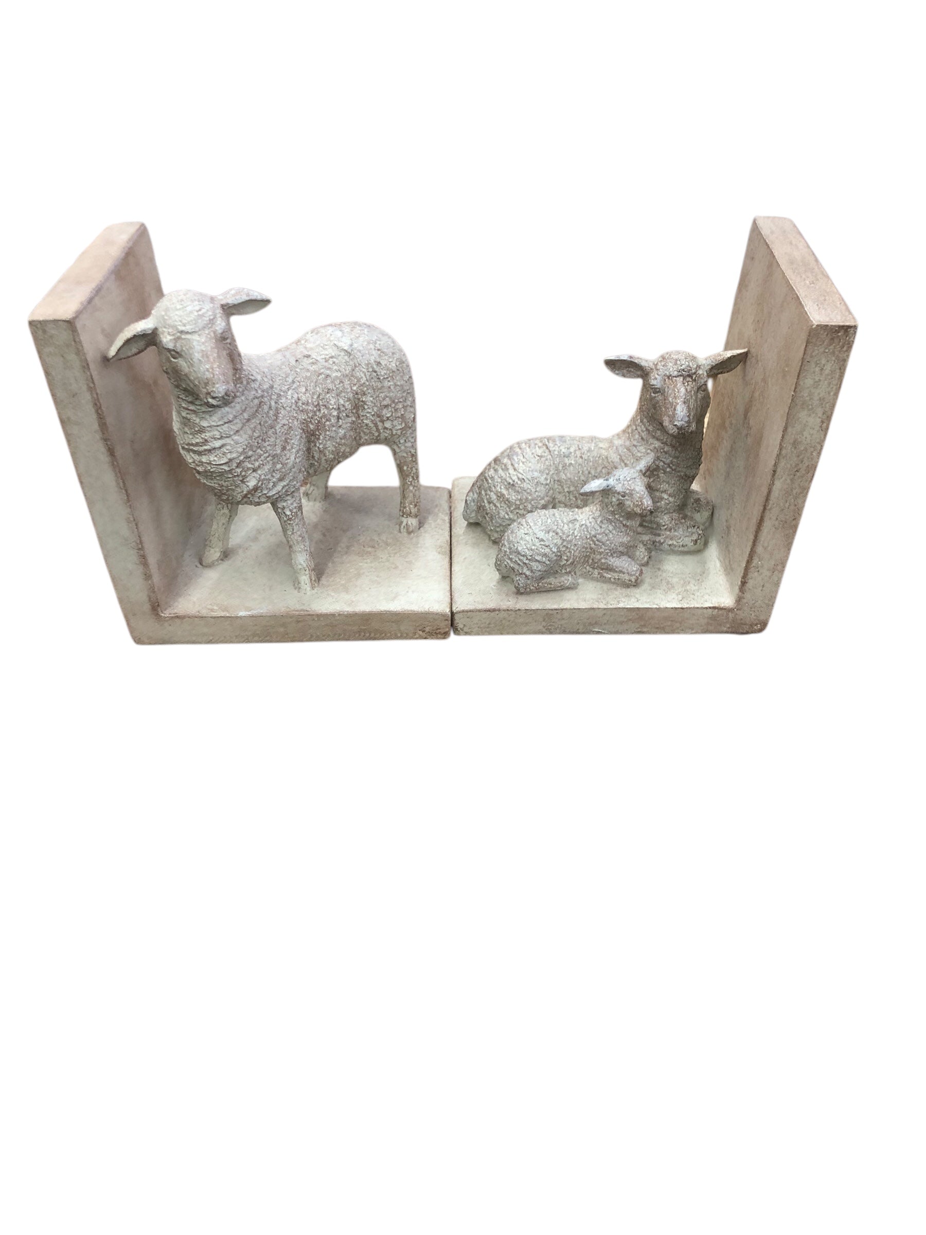 2 Sheep Bookends