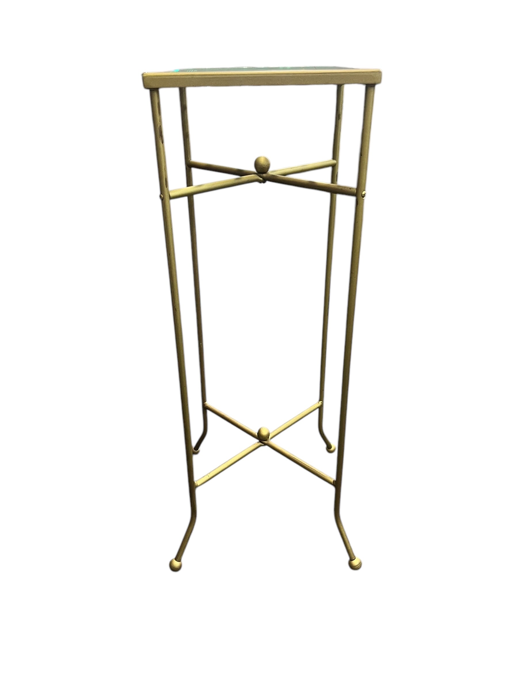 Gold Plant Stand