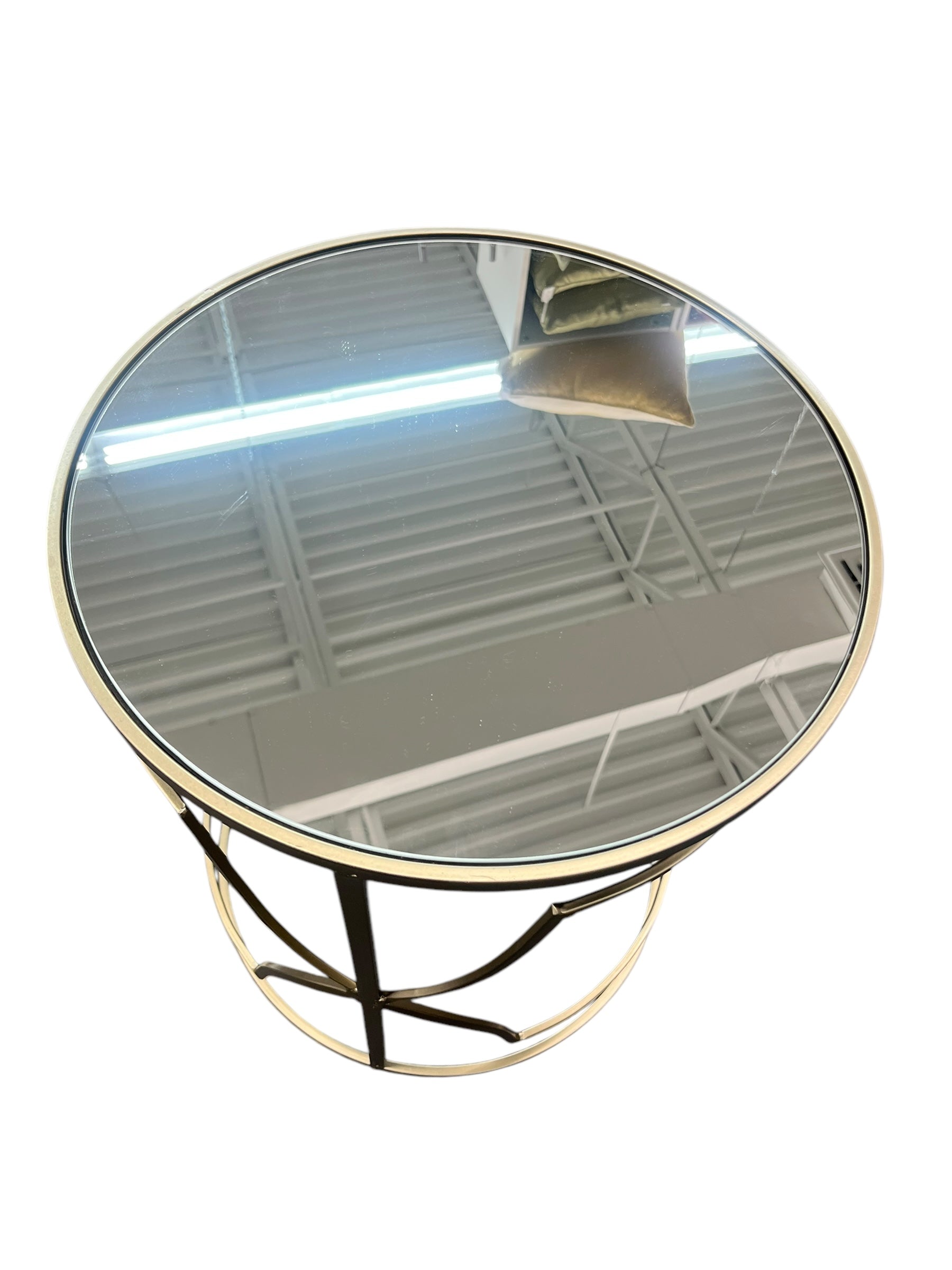 Gold/Glass Table
