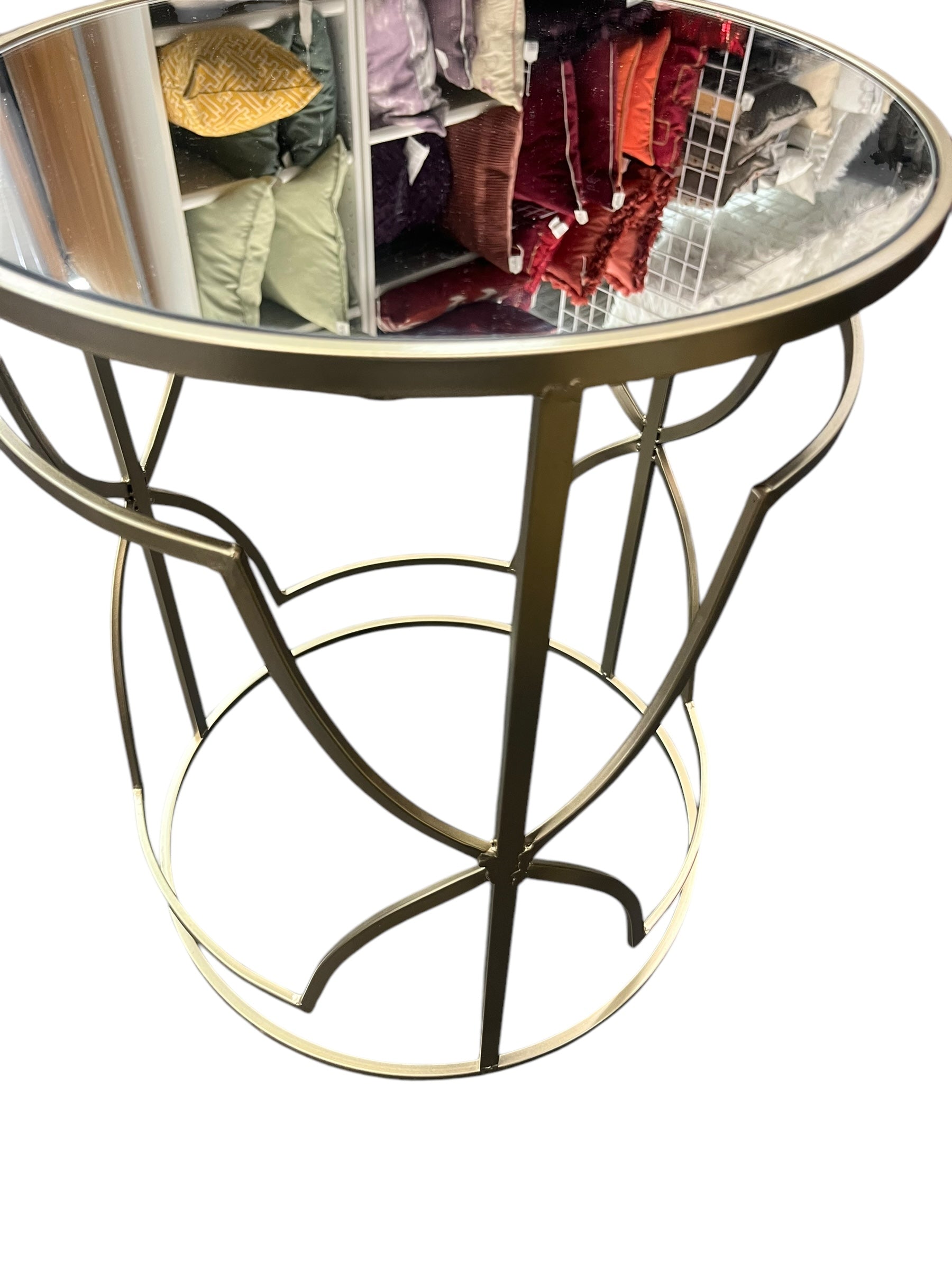 Gold/Glass Table