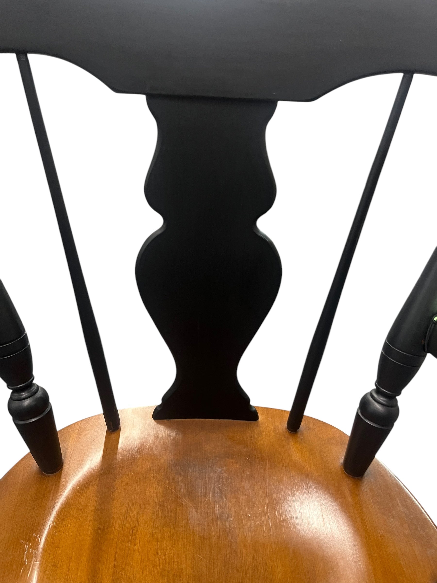 Black Dining chair with arms