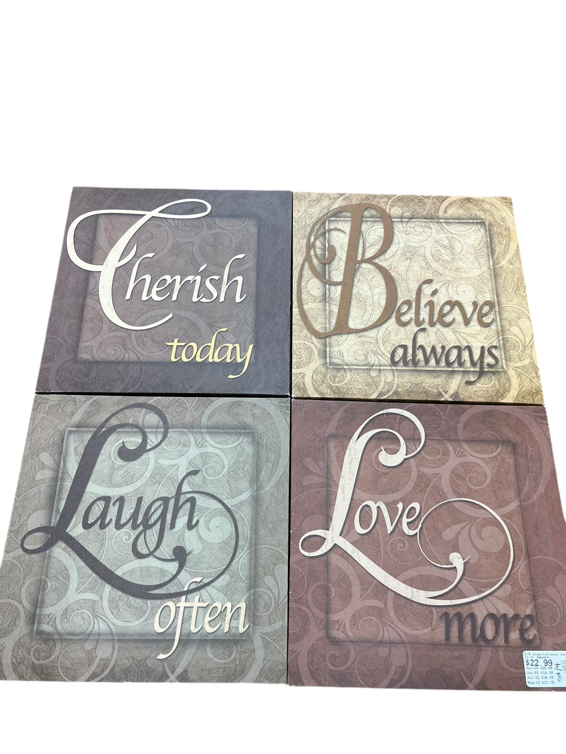 S/4 inspirational canvas