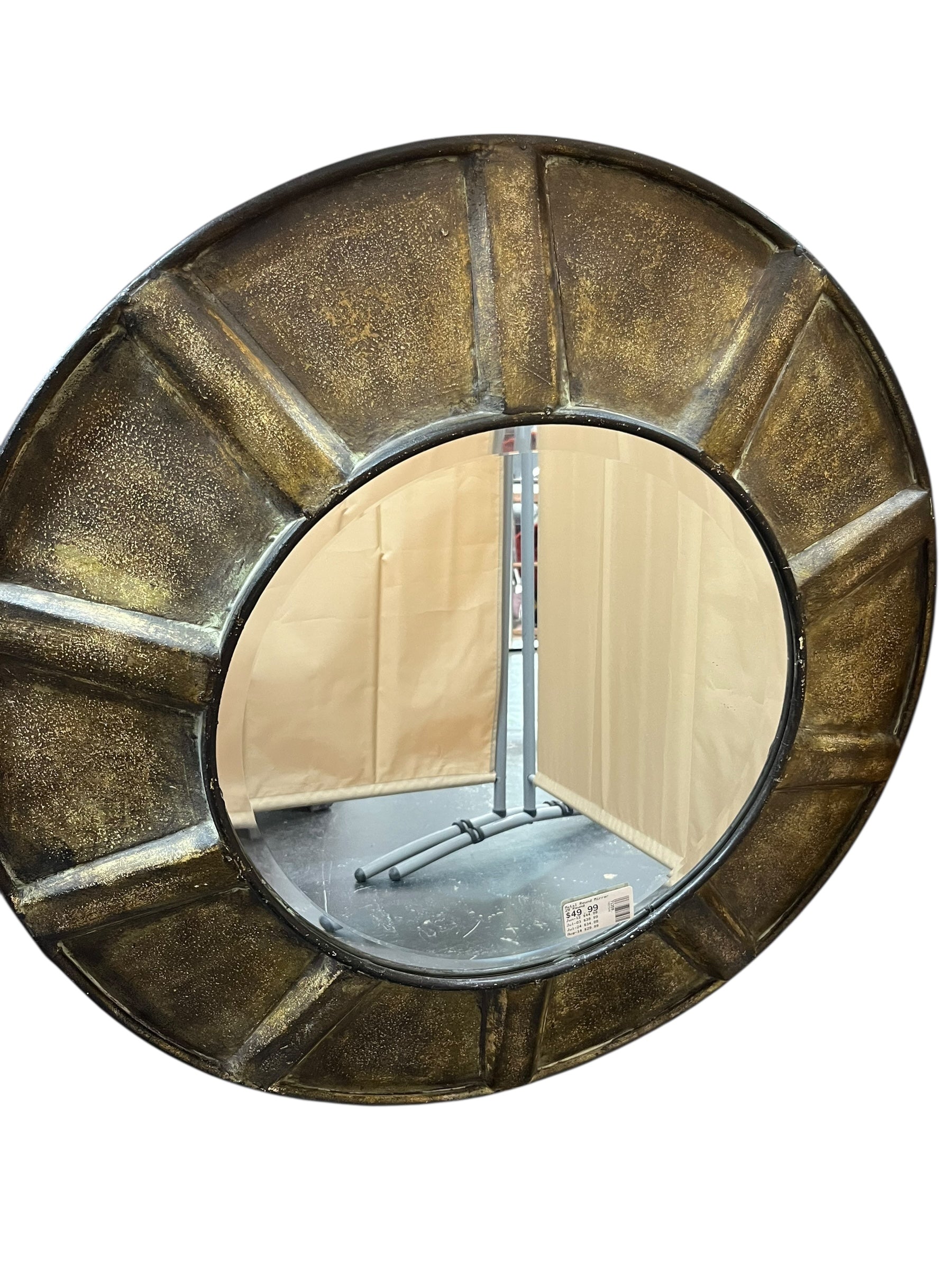 Metal Round Mirror