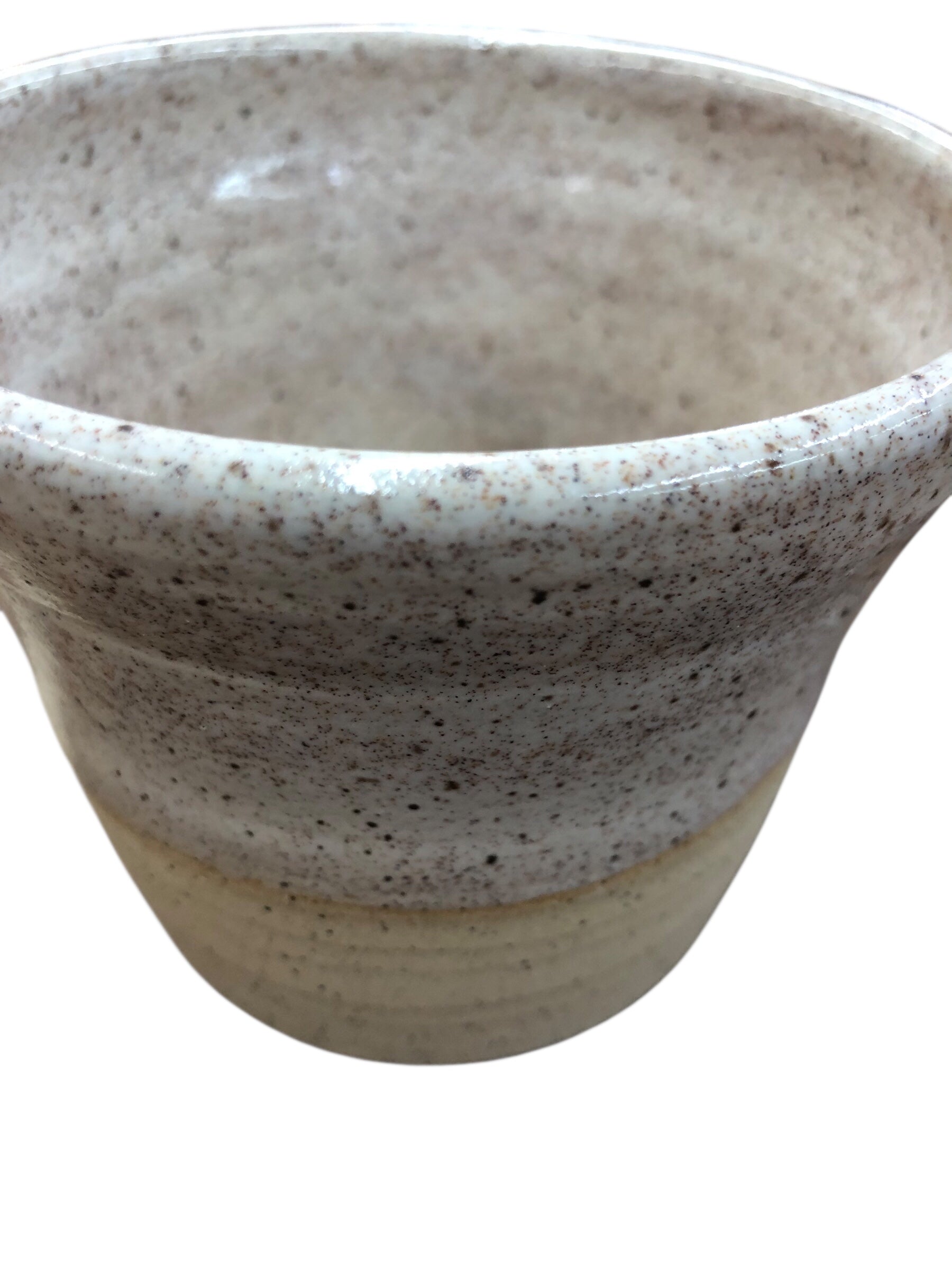 Handmade Pottery Mug Cream B