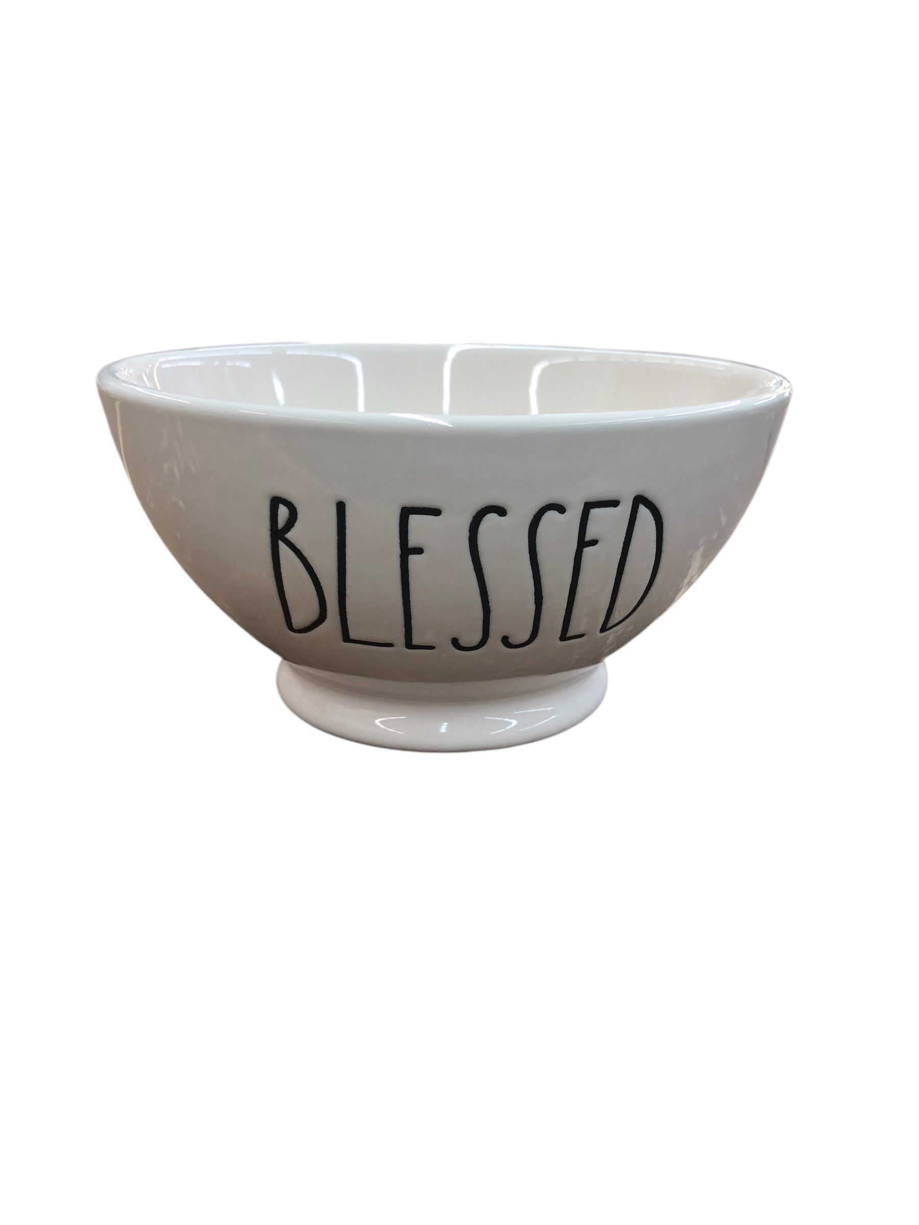 Rae Dunn - Ceramic Cereal Bowl - Blessed