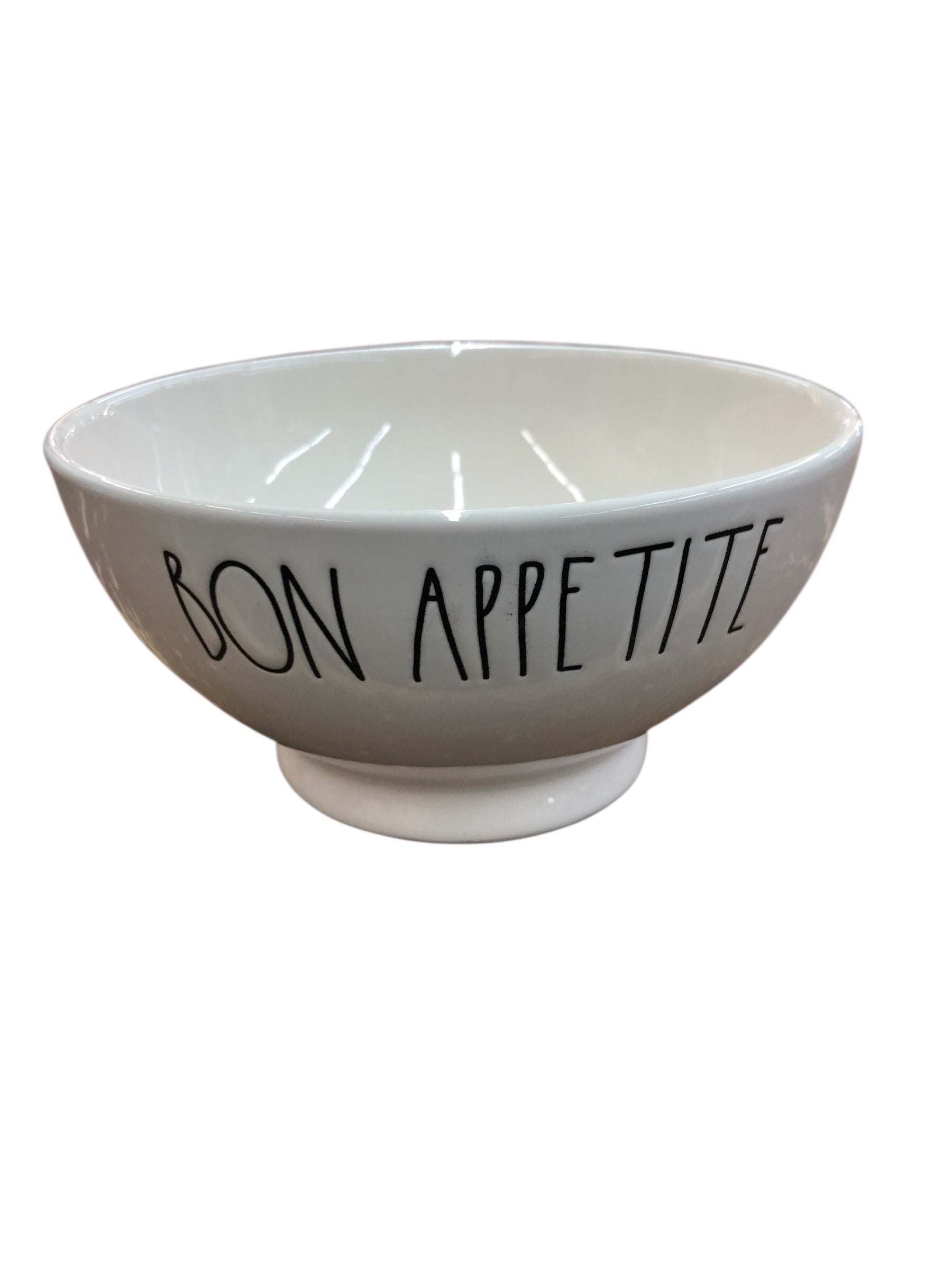 Rae Dunn - Ceramic Cereal Bowl -Bon Appetite