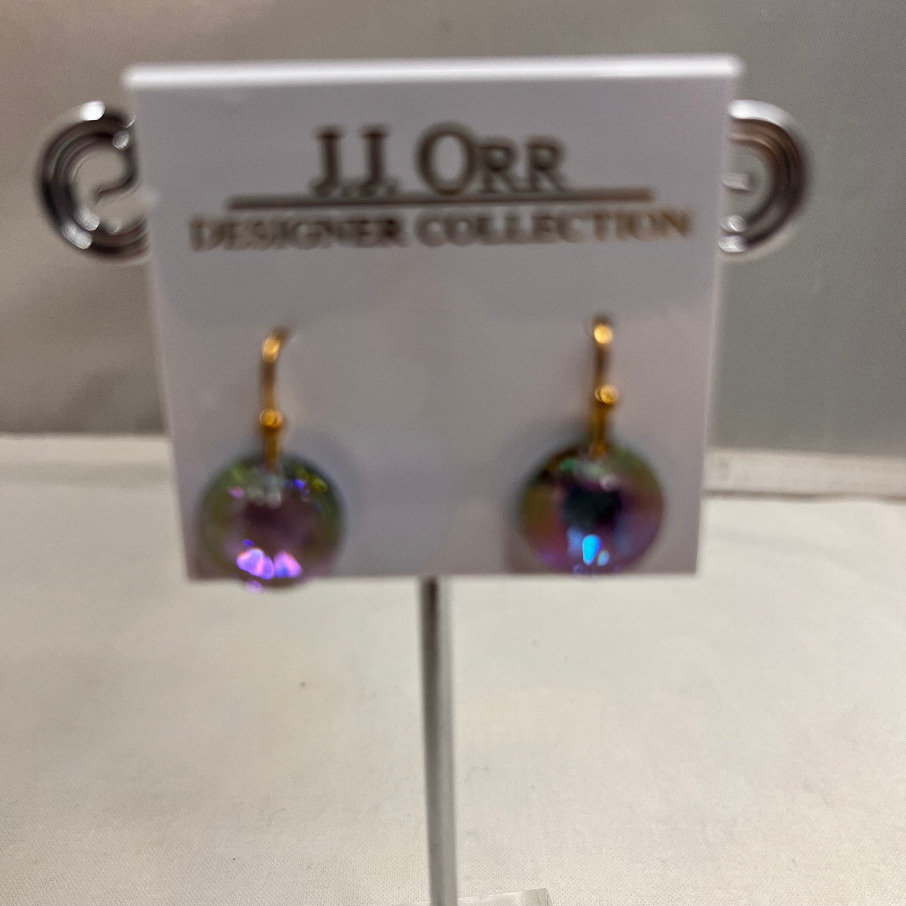 Earrings Crystal Drop