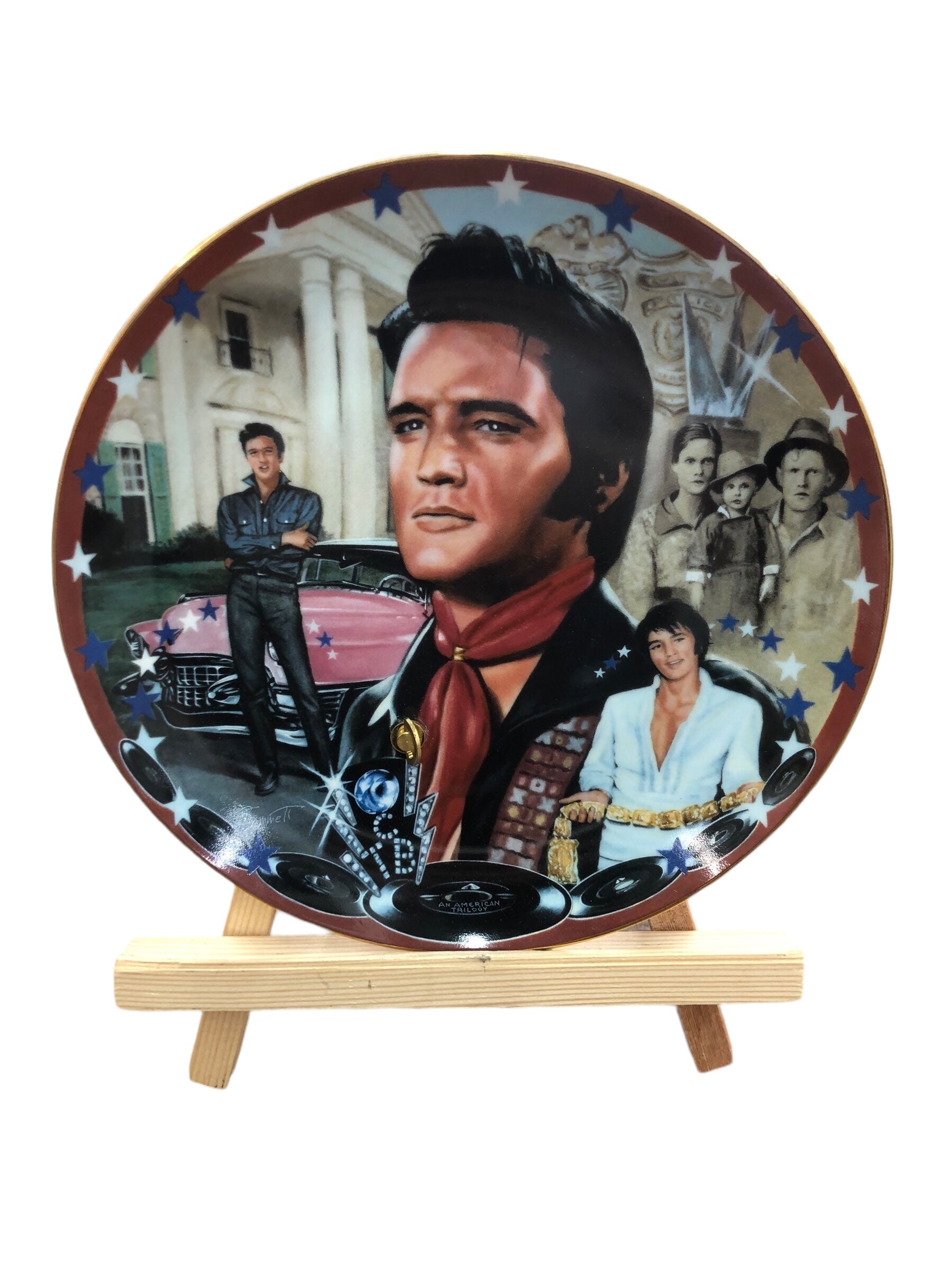 Elvis Presley Plate