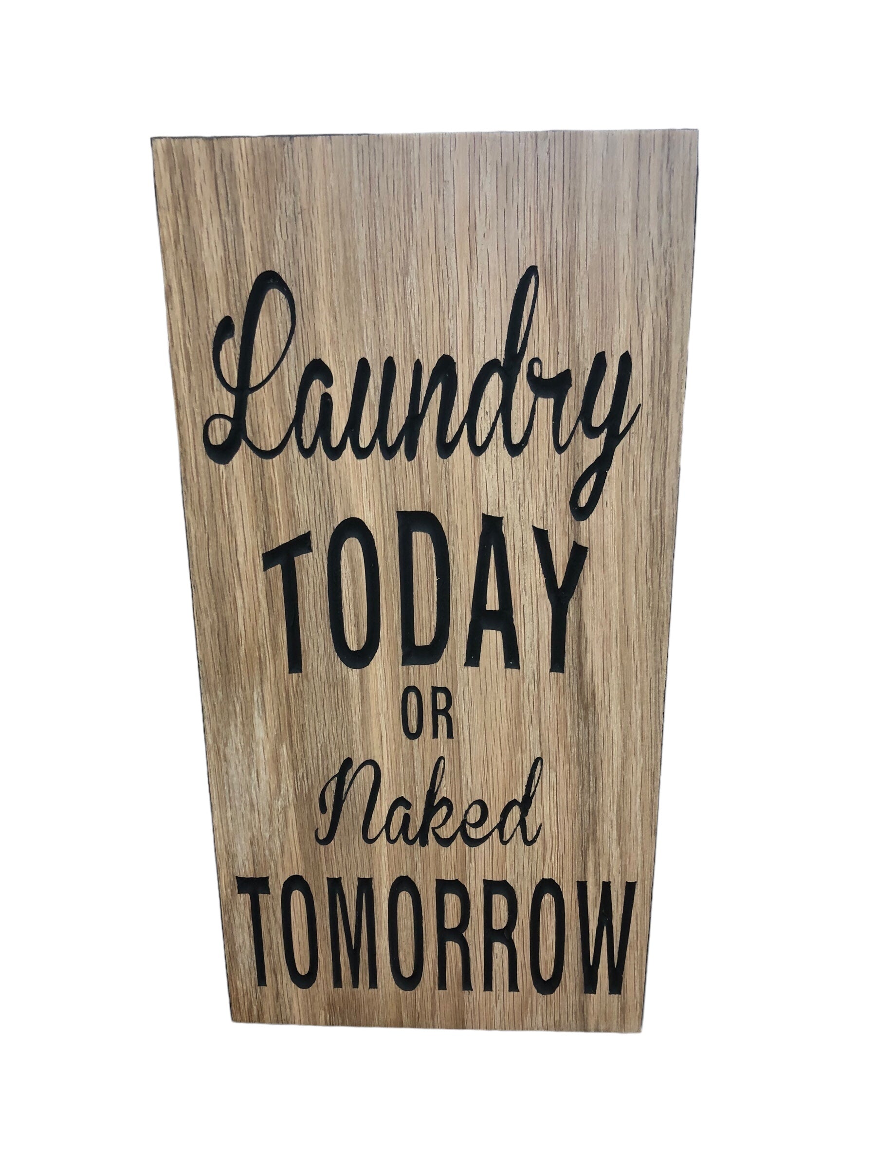 laundry or naked