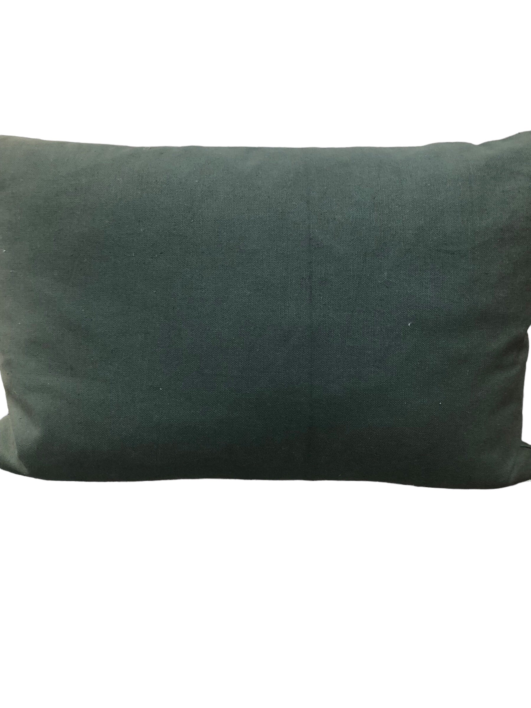 Abstract Black/Grey/Blue Pillow