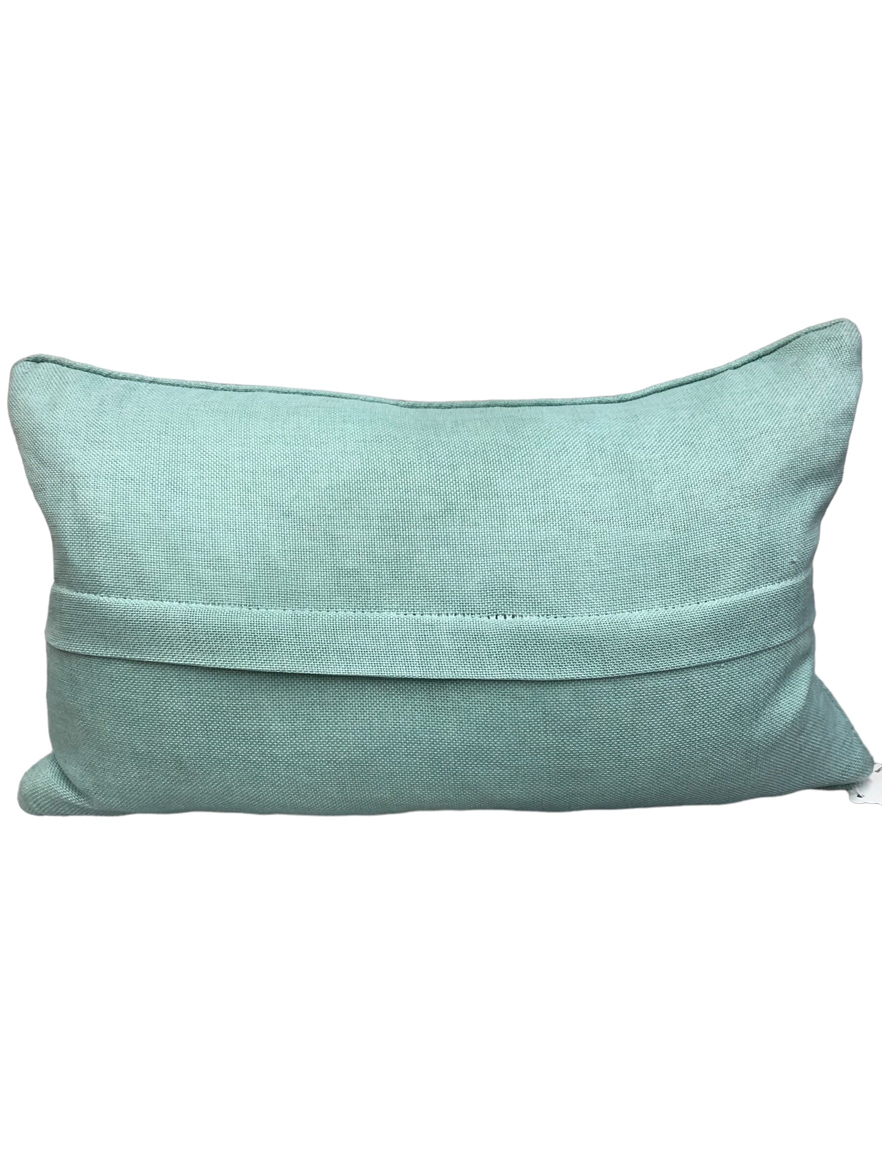 Oblong Lt. Aqua pillow