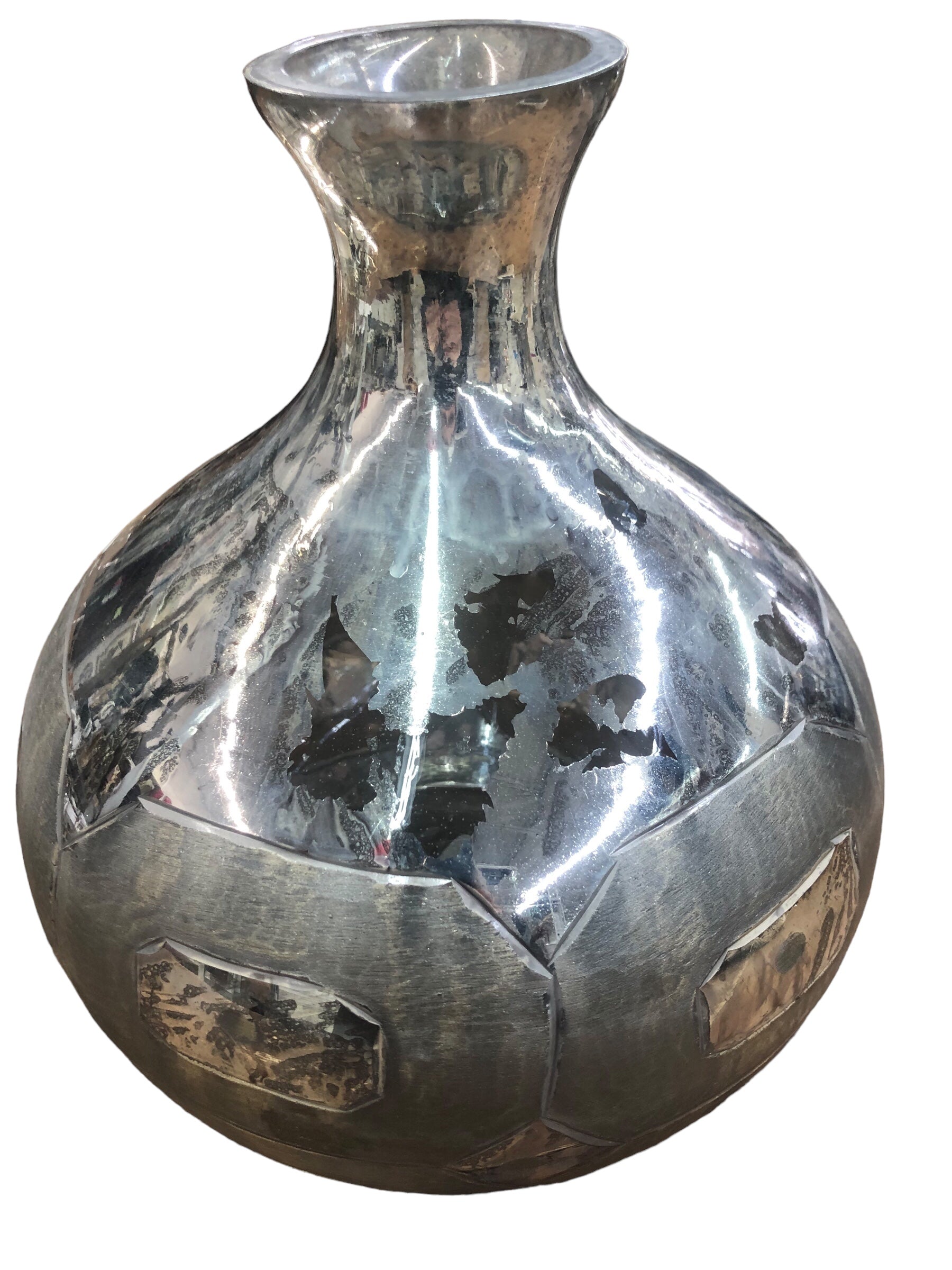 Silver Elegant Vase