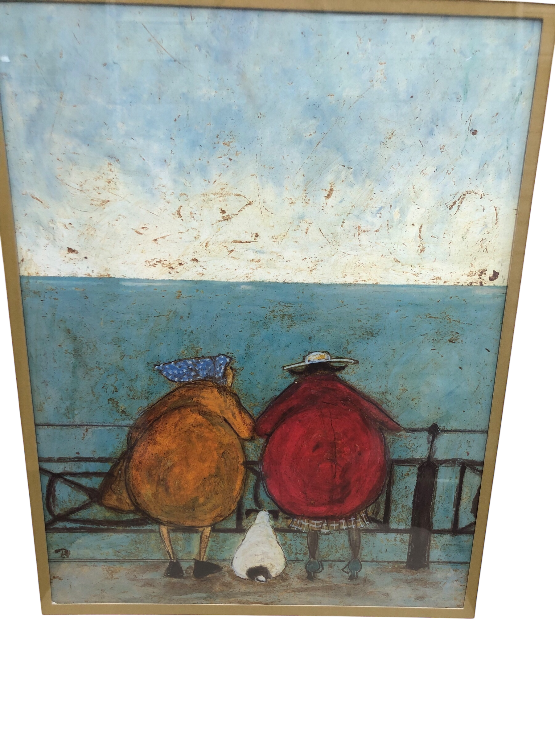 Two Women Looking at Sea
