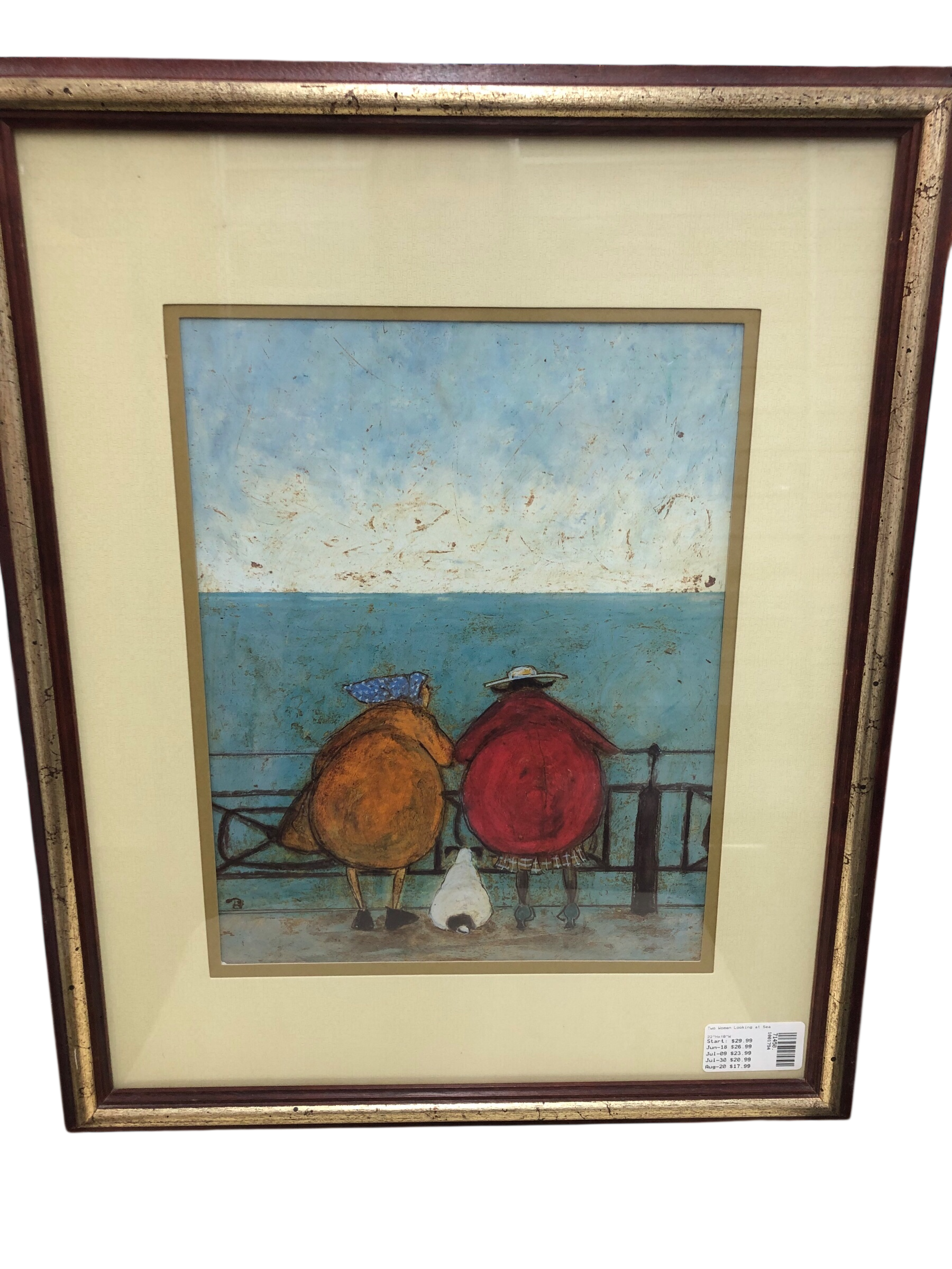 Two Women Looking at Sea