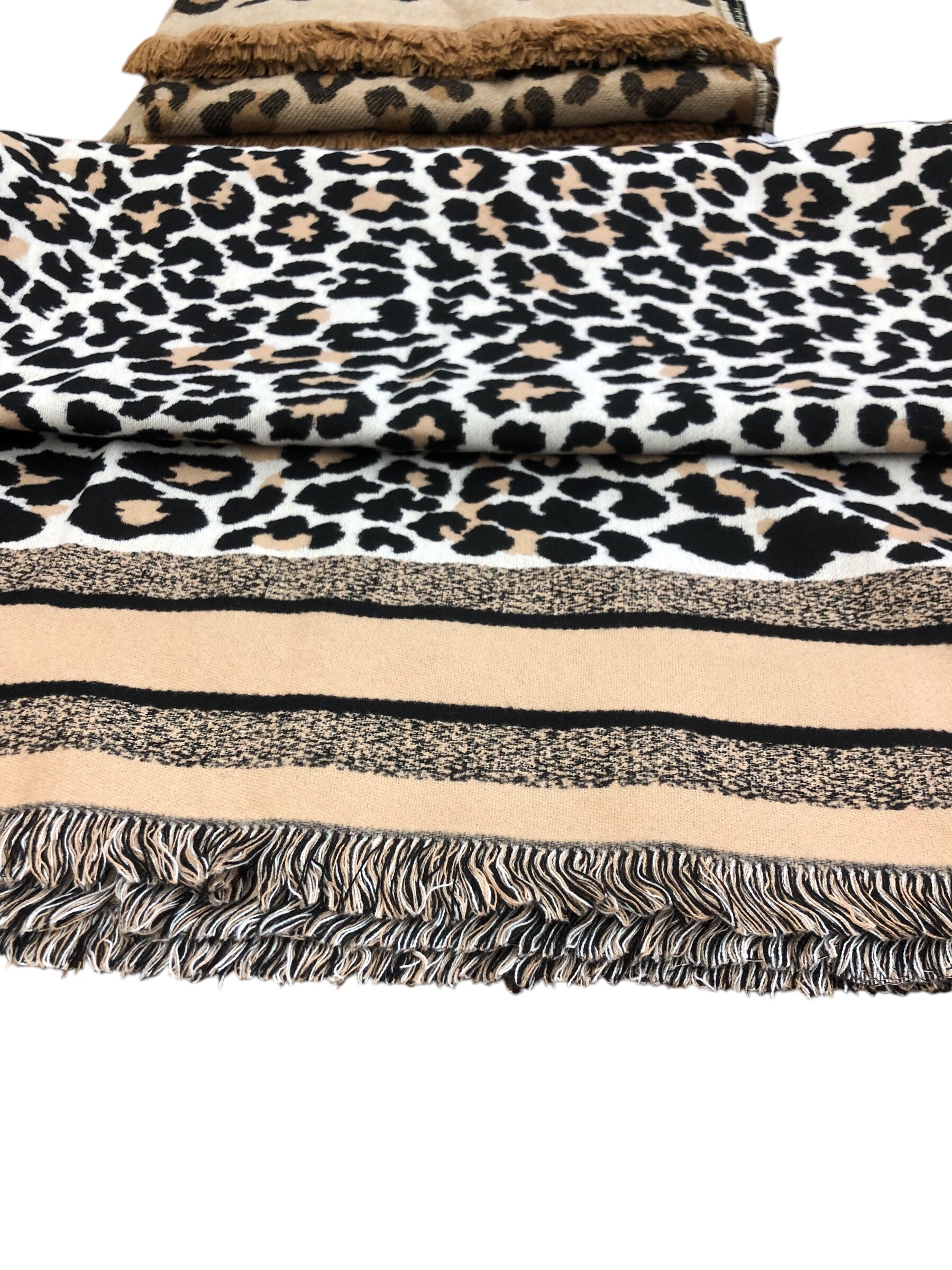 Lg Leopard Shawl