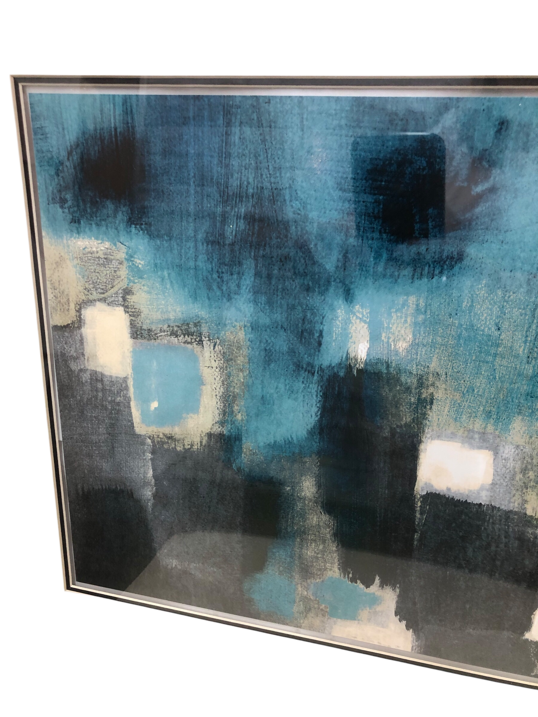Black and Blue With Black Frame