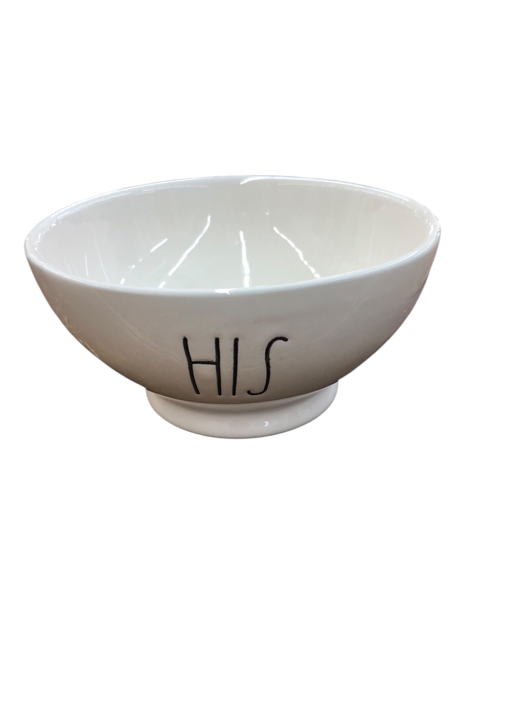 Rae Dunn - Ceramic Cereal Bowl - His