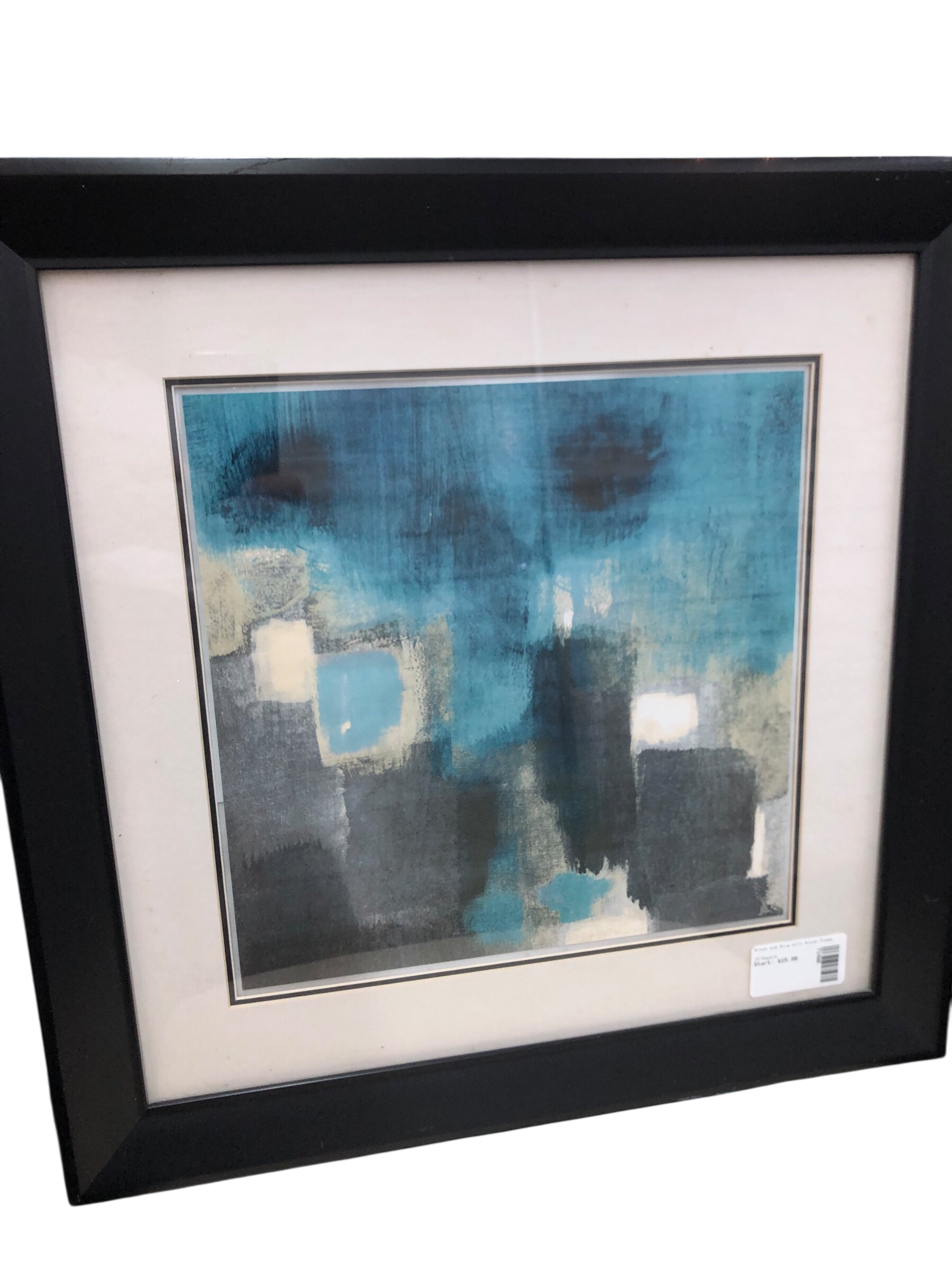 Black and Blue With Black Frame