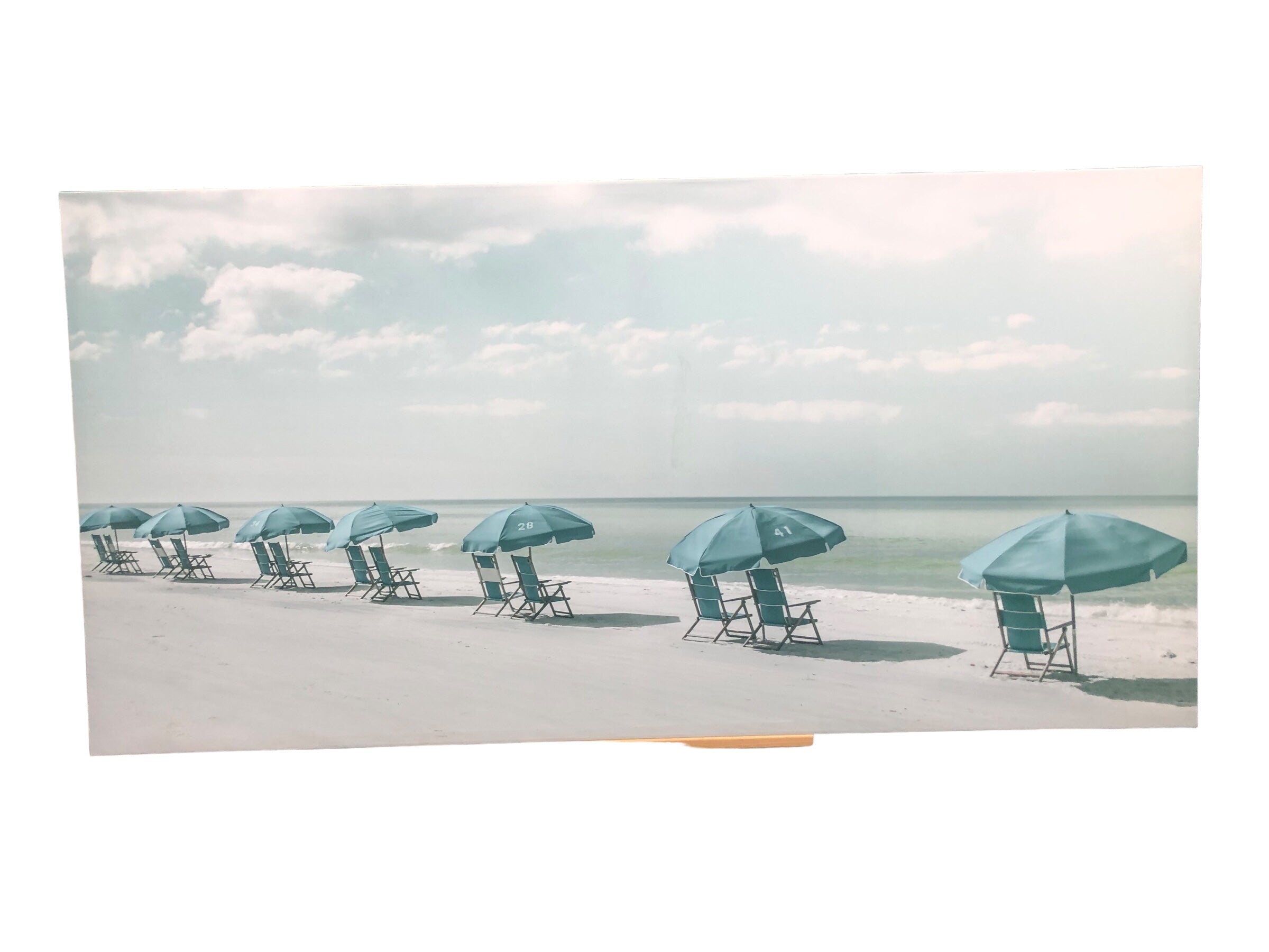 Umbrella's on the Beach