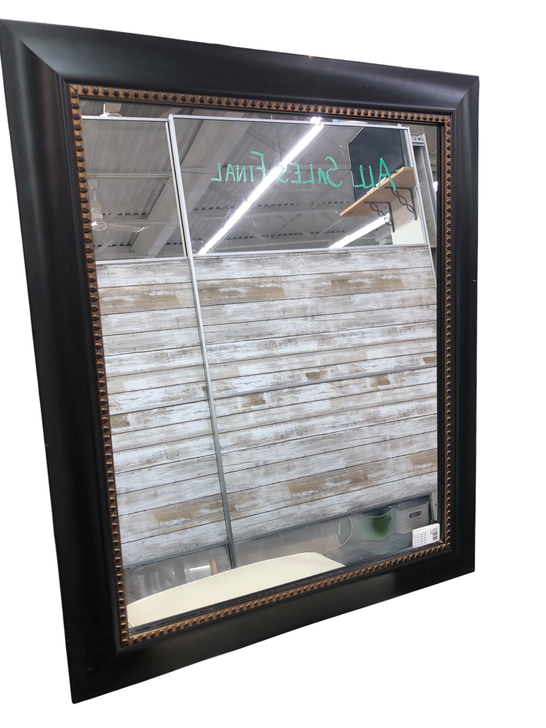 Black/Gold Mirror