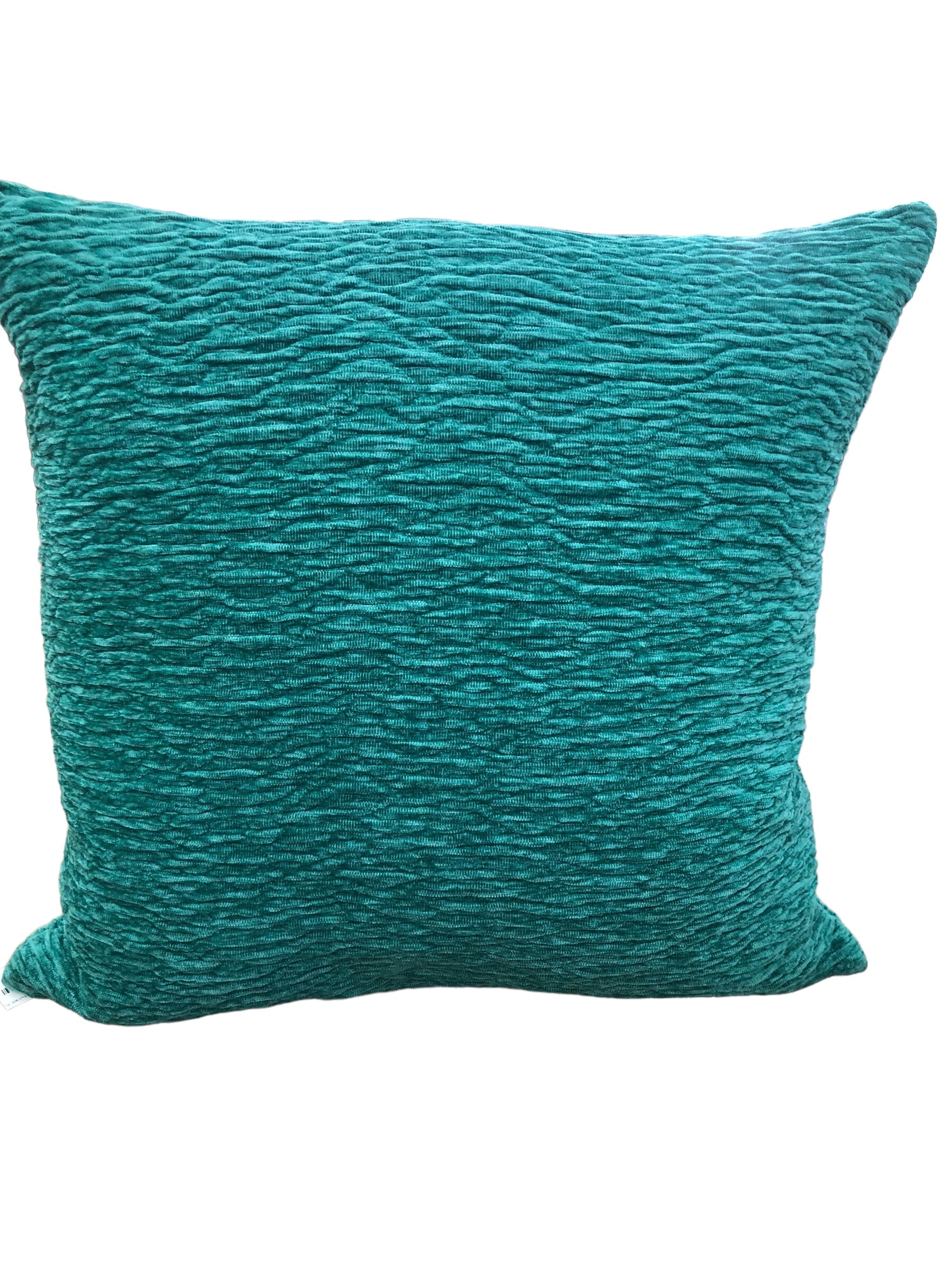 Emerald Green Textured Pillow