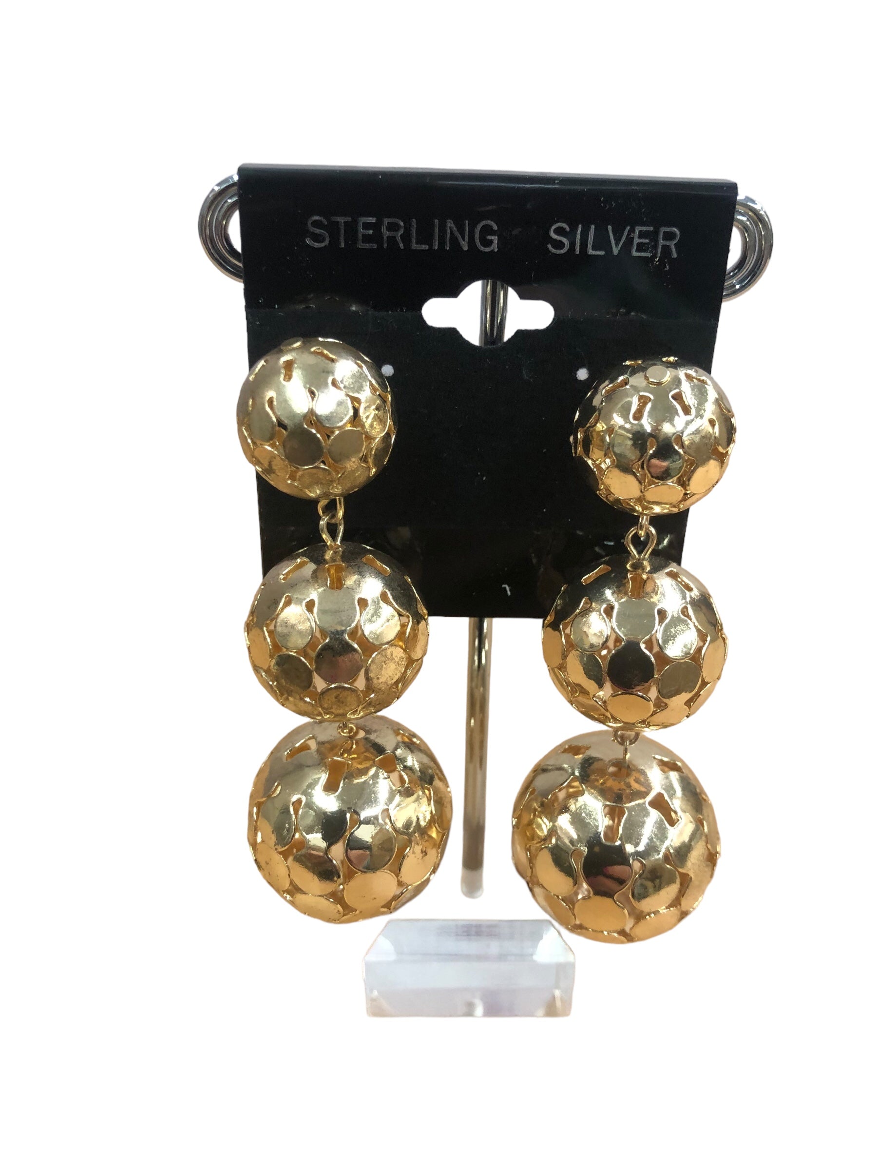 Earrings Gold Balls