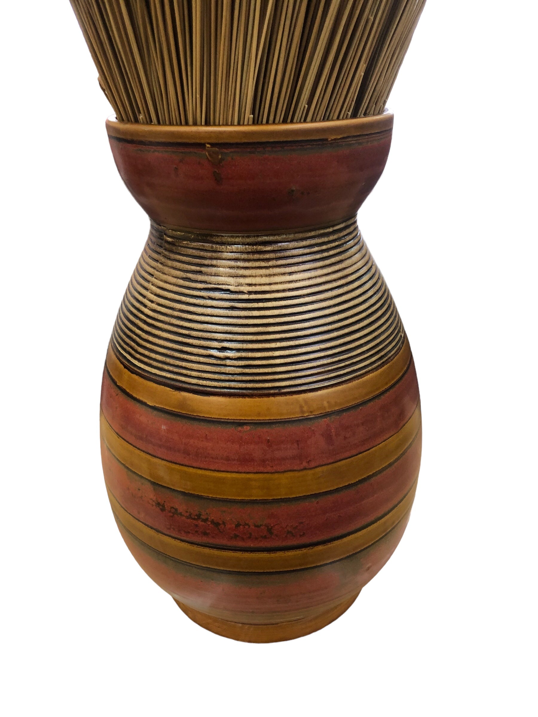 Ceramic Vase with sticks