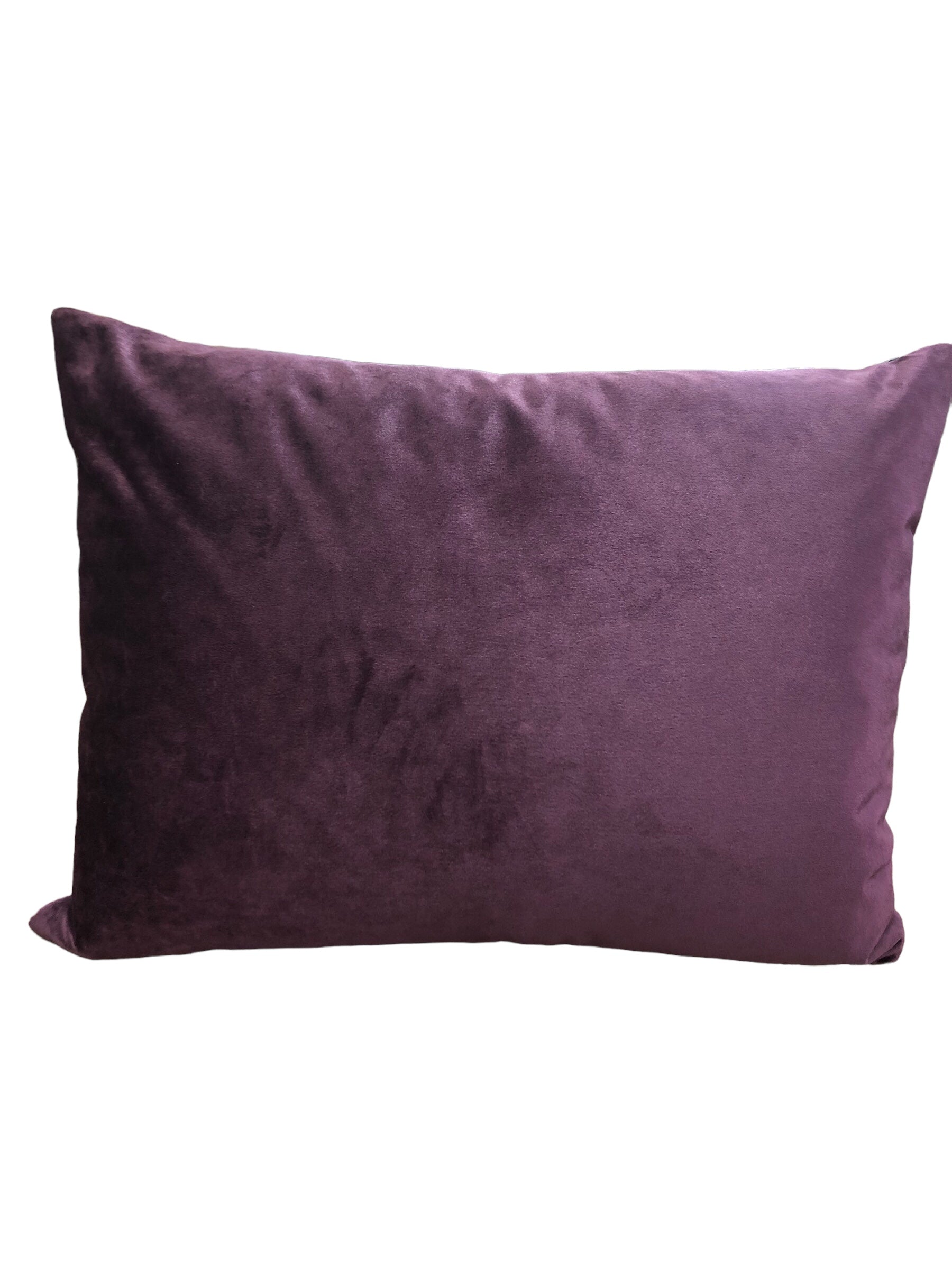 Purple Velour Pillow