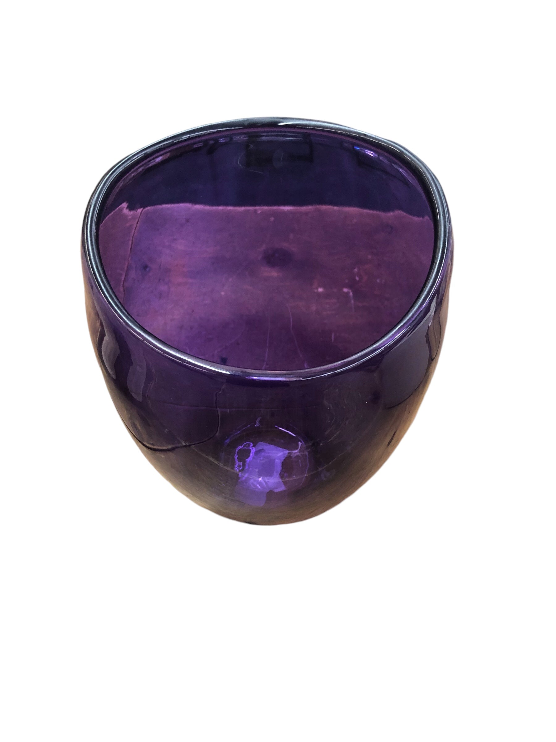 Heavy Purple Vase