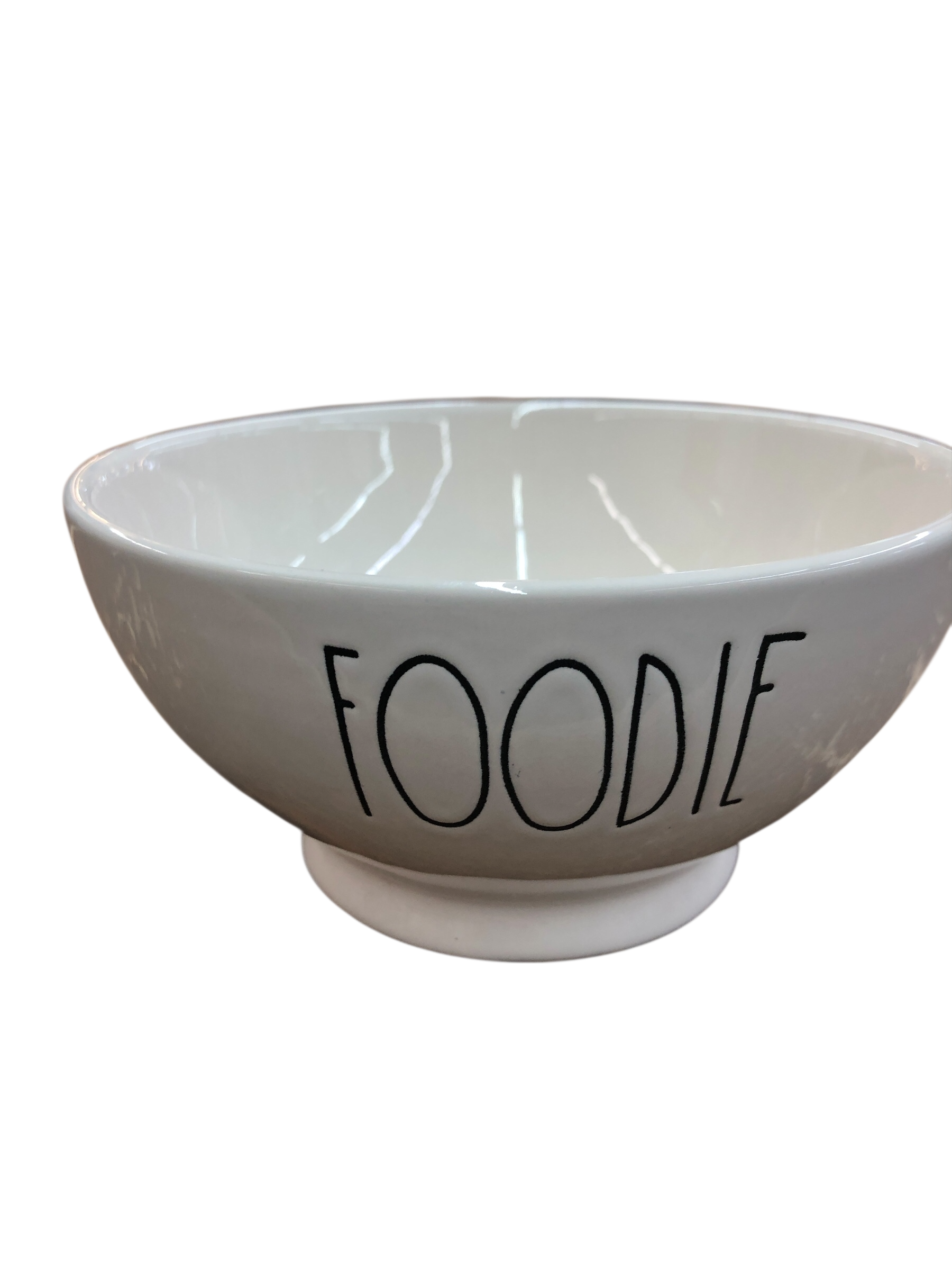 Rae Dunn - Ceramic Cereal Bowl - Foodie
