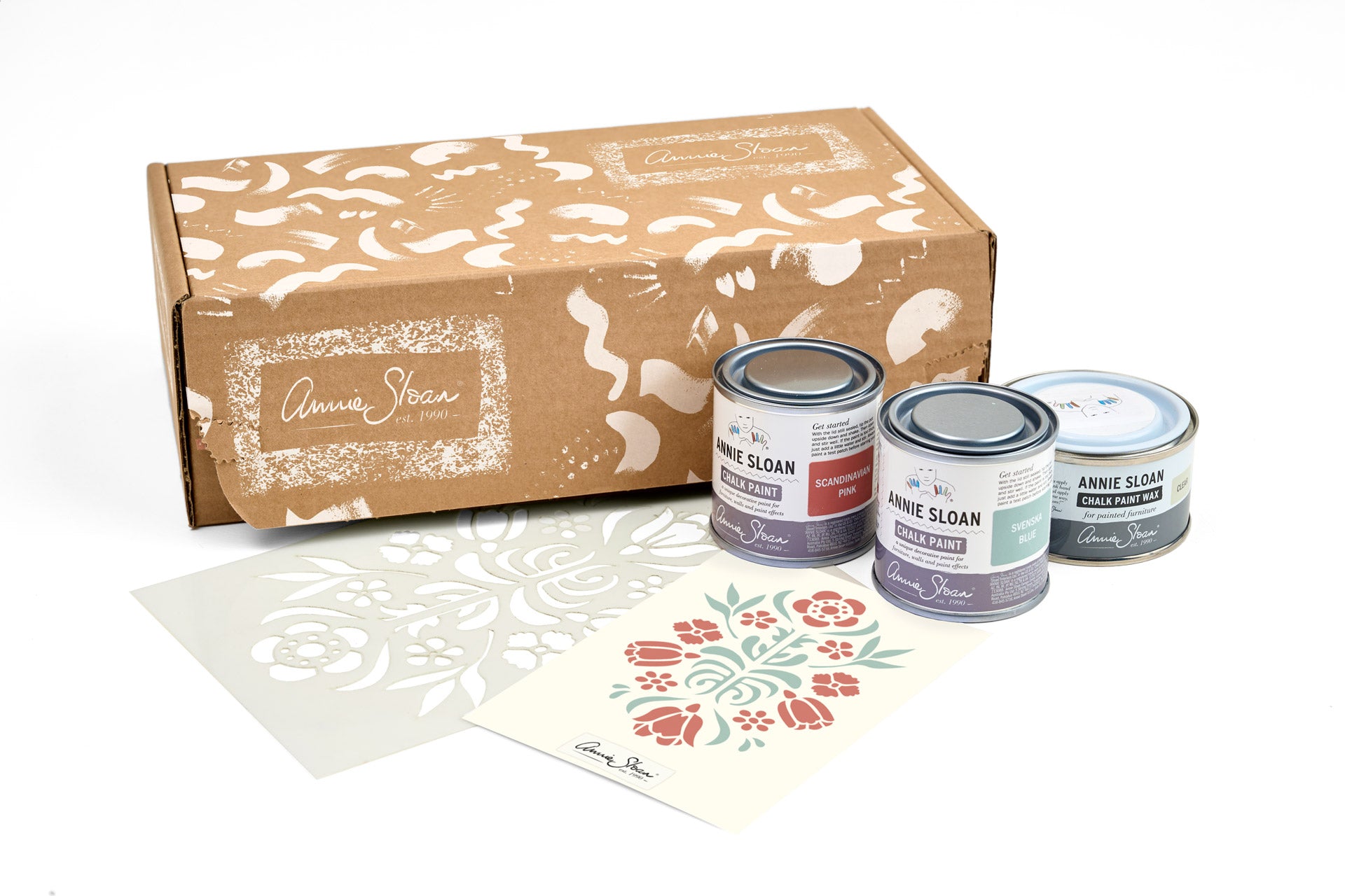 Gift Box - Scandanavian Stencil